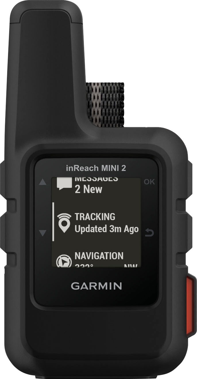 Garmin Outdoor-Navigationsgerät »Garmin inReach Mini 2 Black GPS EMEA«, TracBack-Routing-Funktion, Punkt-zu-Punkt-Navigation