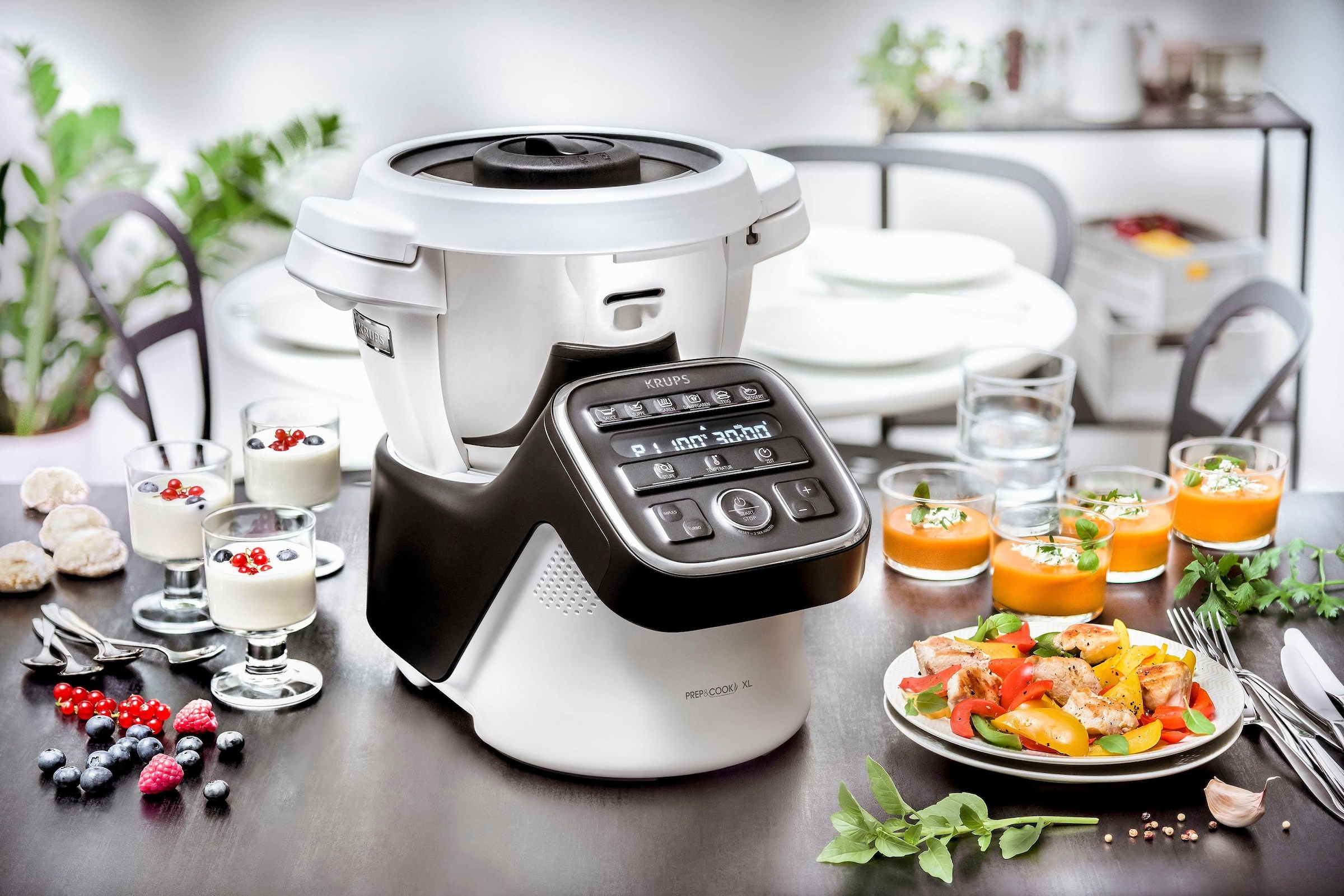 Prep&Cook Krups Küchenmaschine »HP50A8 Kochfunktion Raten auf XL« bestellen mit
