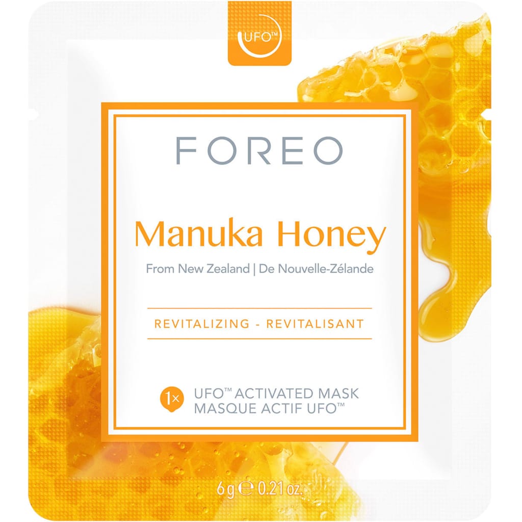 FOREO Tuchmaske »Manuka Honey«, (Packung)