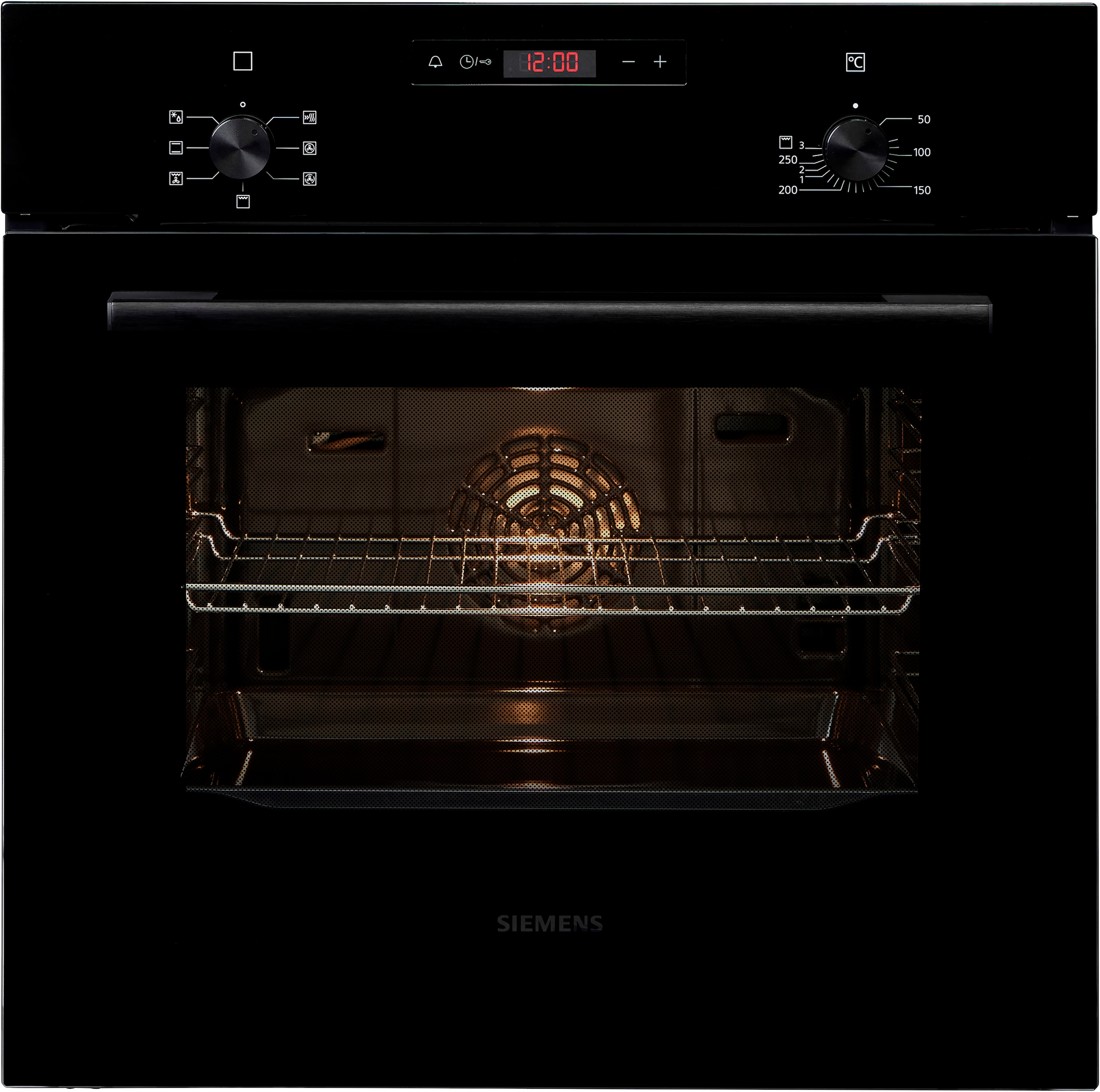 SIEMENS Backofen iQ100 »HB013FBB1« 3D-Heißluft für gleichmäßige Hitzeverteilung & perfekte Ergebnisse