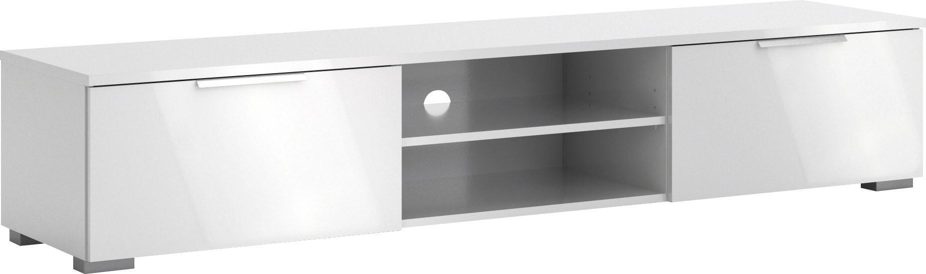 INOSIGN TV-Board »Match, TV-Möbel, Fernsehtisch, TV-Unit, Media-Möbel, Sideboard,«, mit 2 Schubladen und 1 offenen Fach, Breite 172,7 cm, Höhe 33 cm