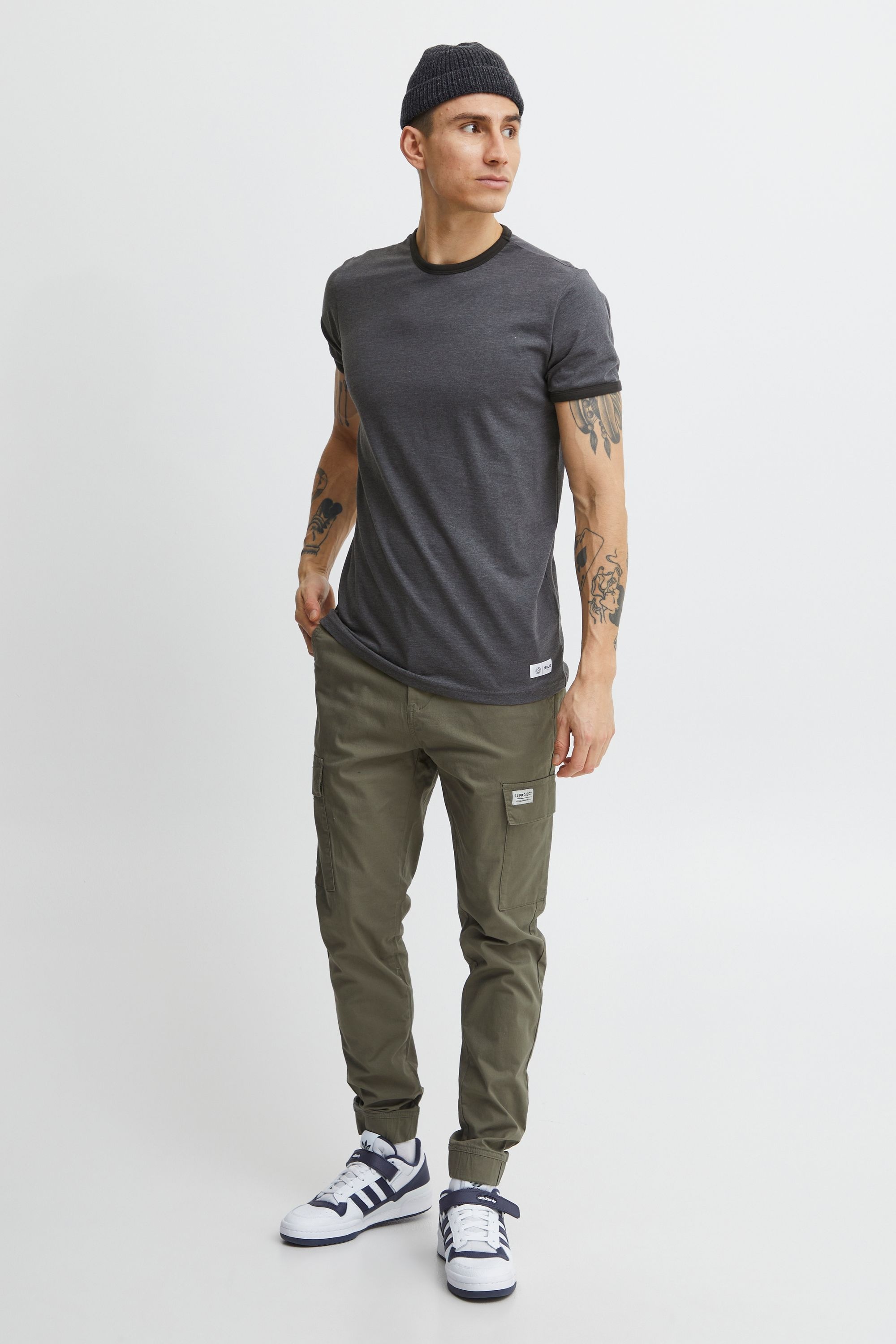 !Solid Rundhalsshirt »Rundhalsshirt SDManoldo«