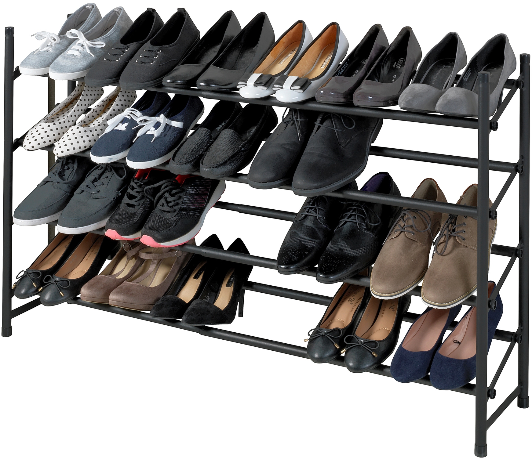WENKO Schuhregal »Hero«, ausziehbar von 62 bis 115 cm, für 24 Paar Schuhe  online kaufen | mit 3 Jahren XXL Garantie