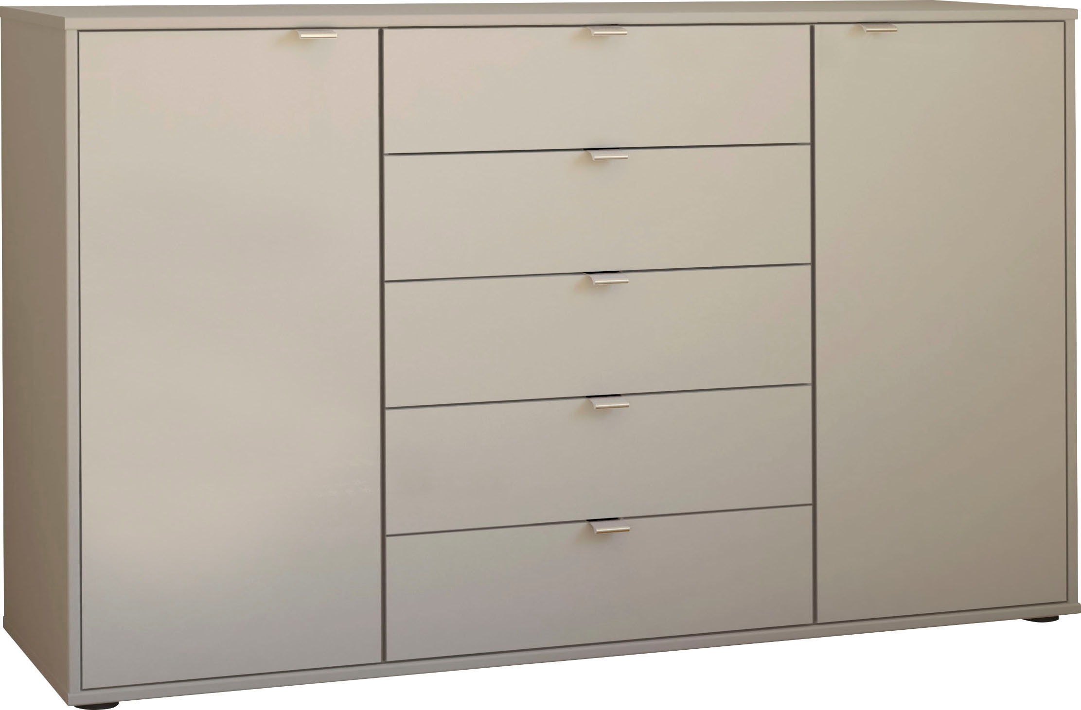 WIEMANN Kombikommode »Nizza«, vormontiert, mit Soft-Close und Glasfront