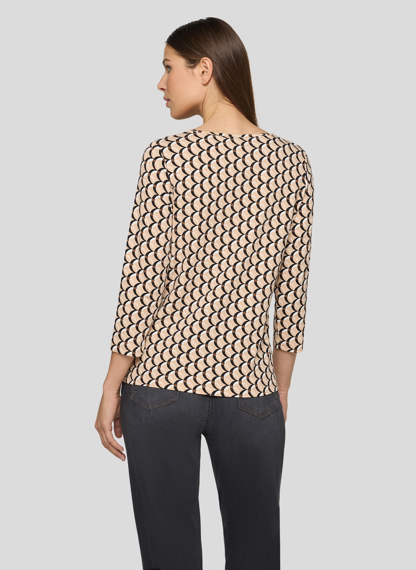 Rabe 3/4-Arm-Shirt mit All-Over Print