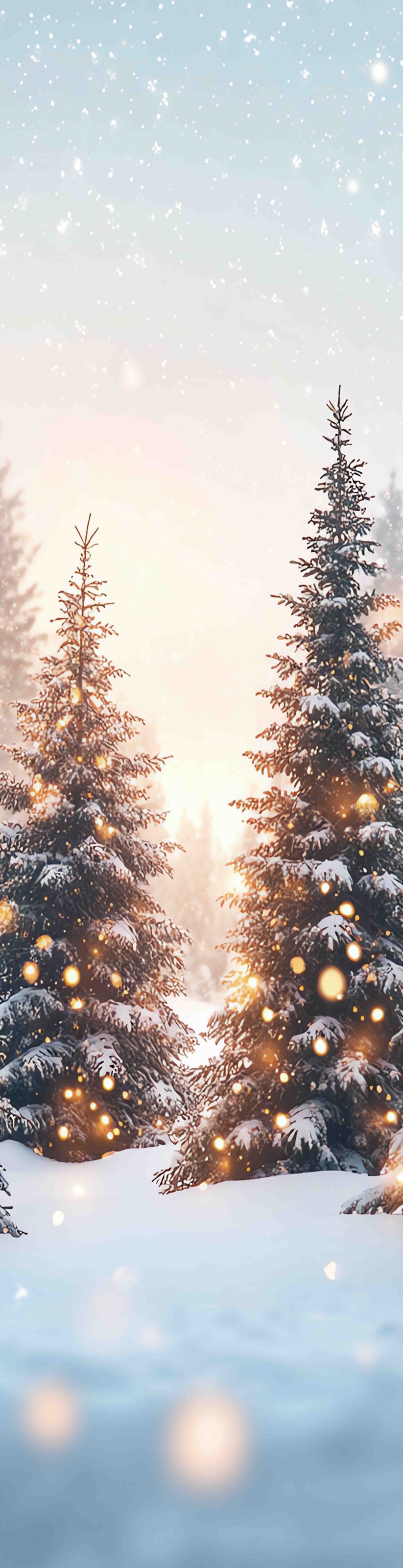 HOME WOHNIDEEN Schiebegardine »SCHNEETANNEN« Paneelwagen 1 Stk. tlg. Schiebewand, Dekostoff, Digitaldruck