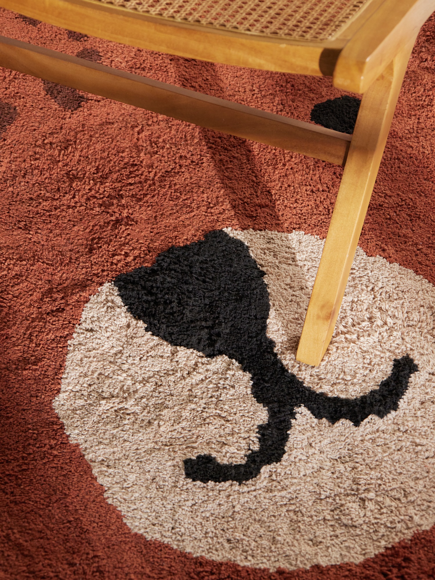 HANSE Home Kinderteppich »Berry« Motivform 10 mm Höhe Waschbar, Handgemacht, Weich, Rutschfest, Spielteppich Kinderzimmer