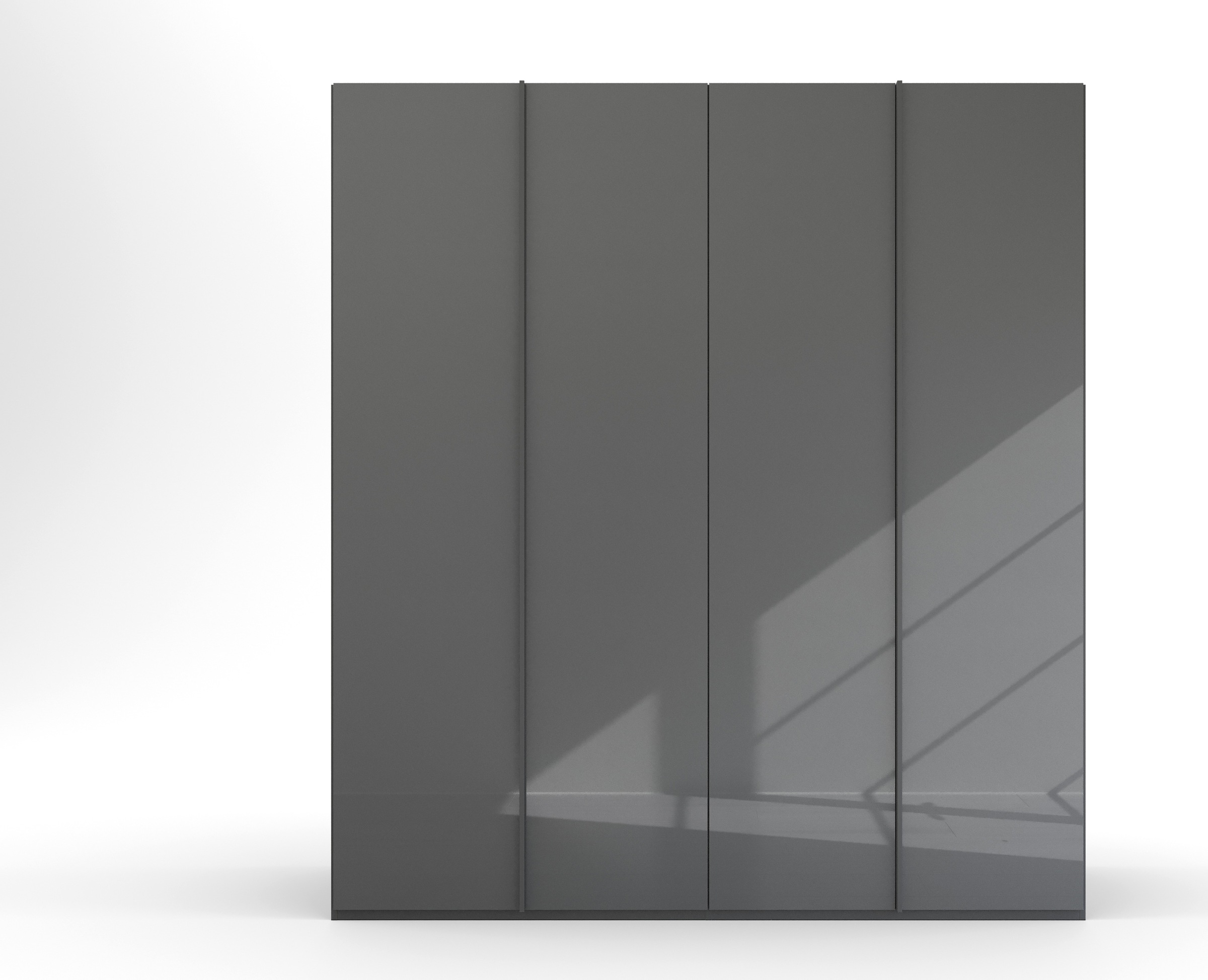 rauch Drehtürenschrank »Skat Meridian«, Glasfront, inkl. Innenspiegel und 4 Innenschubladen