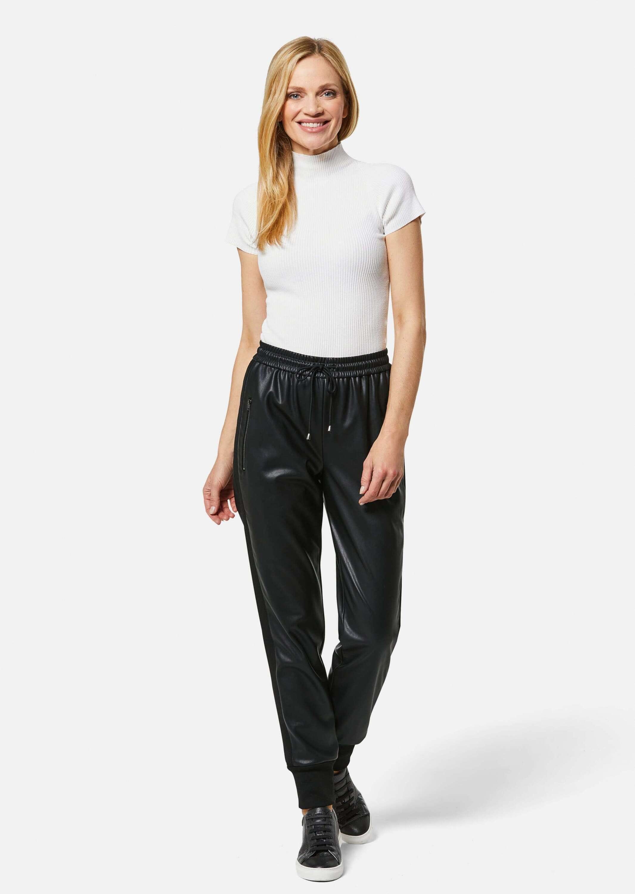 MADELEINE Jogger Pants »Hose Hose aus Lederimitat«