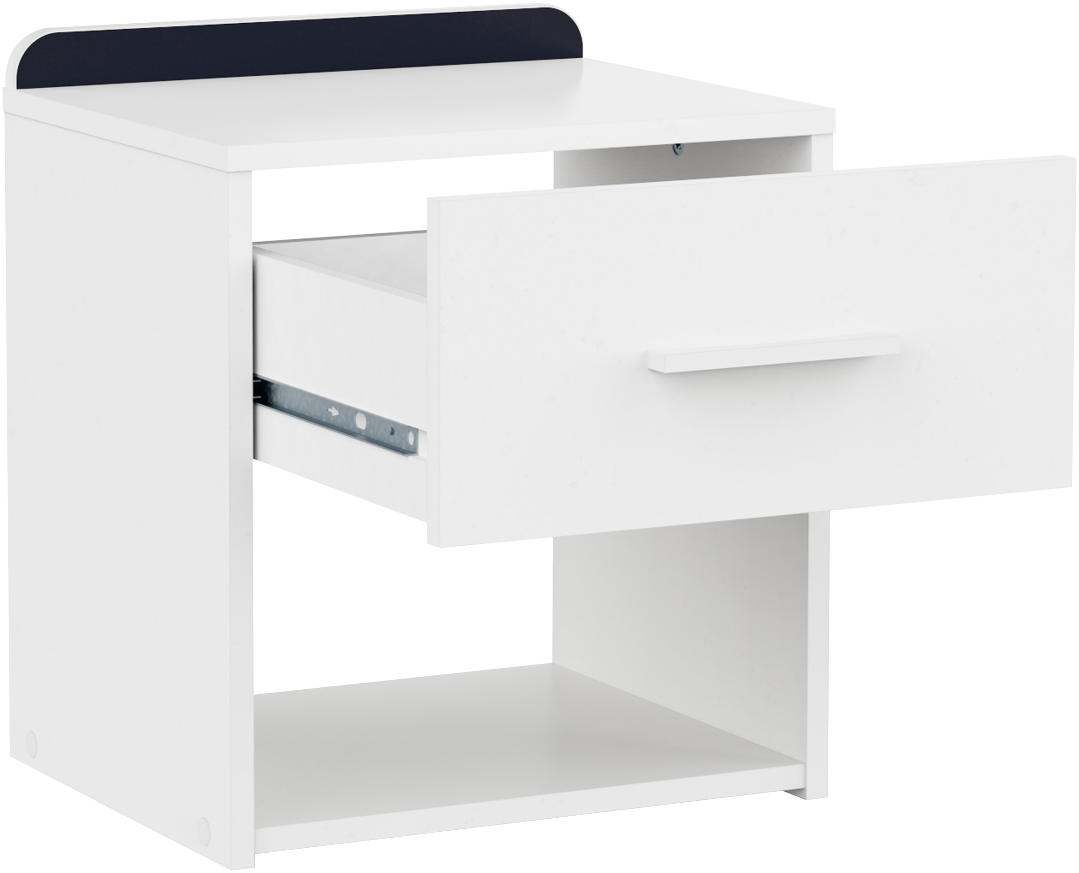 Demeyere GROUP Nachtschrank »REVERSO Nachttisch mit 1 Schublade«, modernes minimalistisches Design