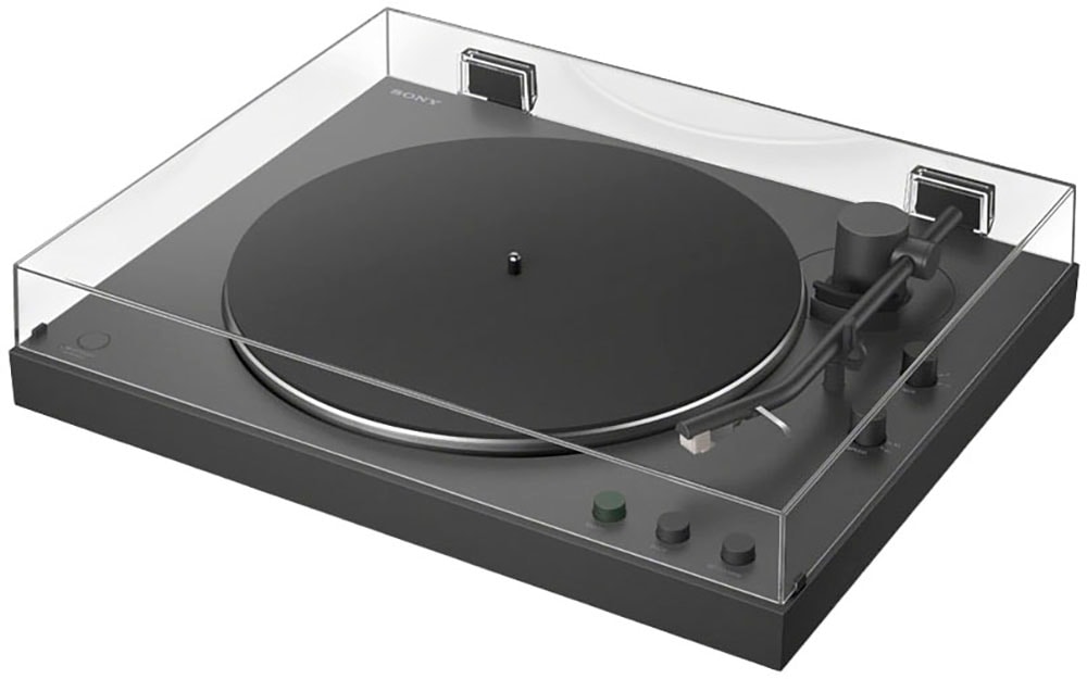 Sony Plattenspieler »PS-LX3BT + Field 3« Vollautomatik, Hi Res Wi, Riemenantrieb, Phono Vorv., Staubschutz