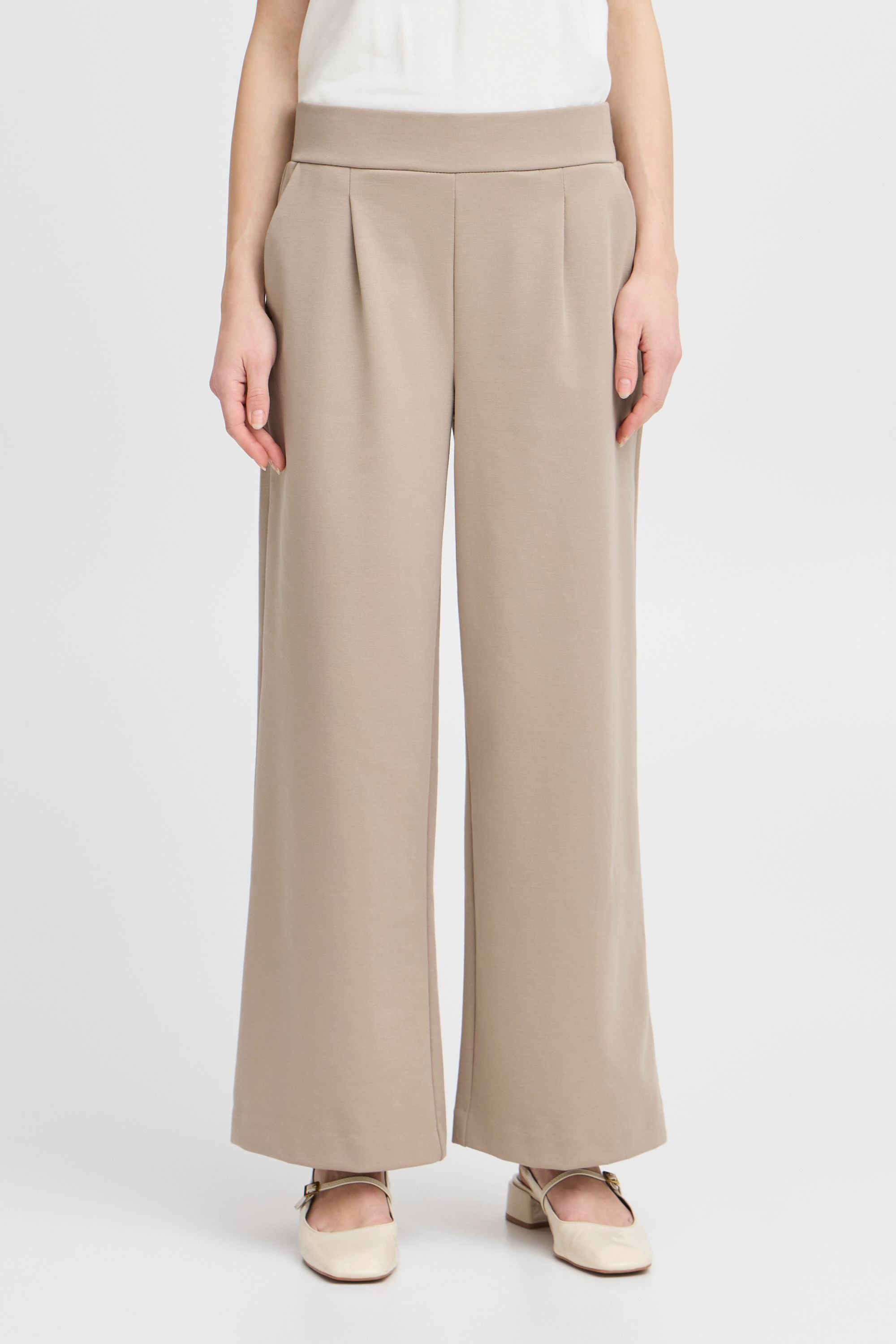b.young Jogginghose »Jogginghose BYRIZETTA WIDE PANTS CROPPED«