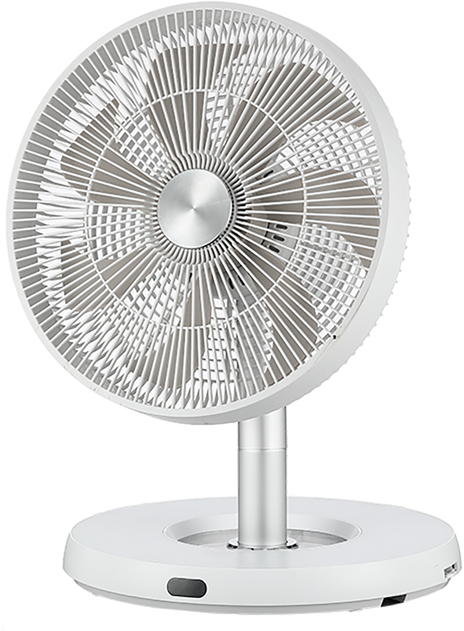 Sonnenkönig Standventilator »Flex Fan, höhenverstellbar, 12 Stufen, praktisch verstaubar,«, bis 8h Timer, Schlafmodus, Fernbedienung, modernes Design