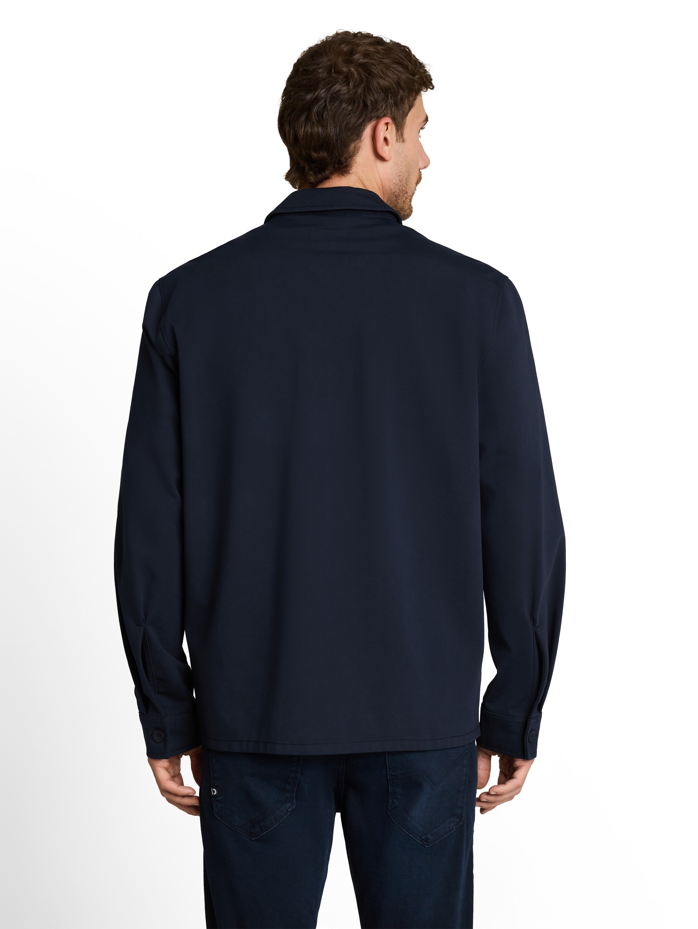TOM TAILOR Langarmhemd im Overshirt-Style und mit Hemdkragen