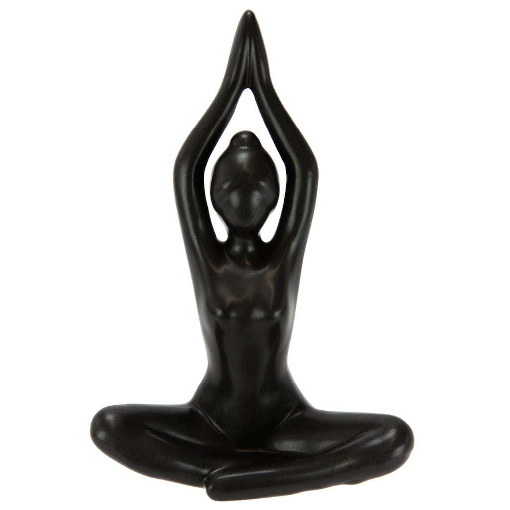 I.GE.A. Dekofigur »Yoga-Frau«, 2er Set, Yogafigur, Yogaskulptur