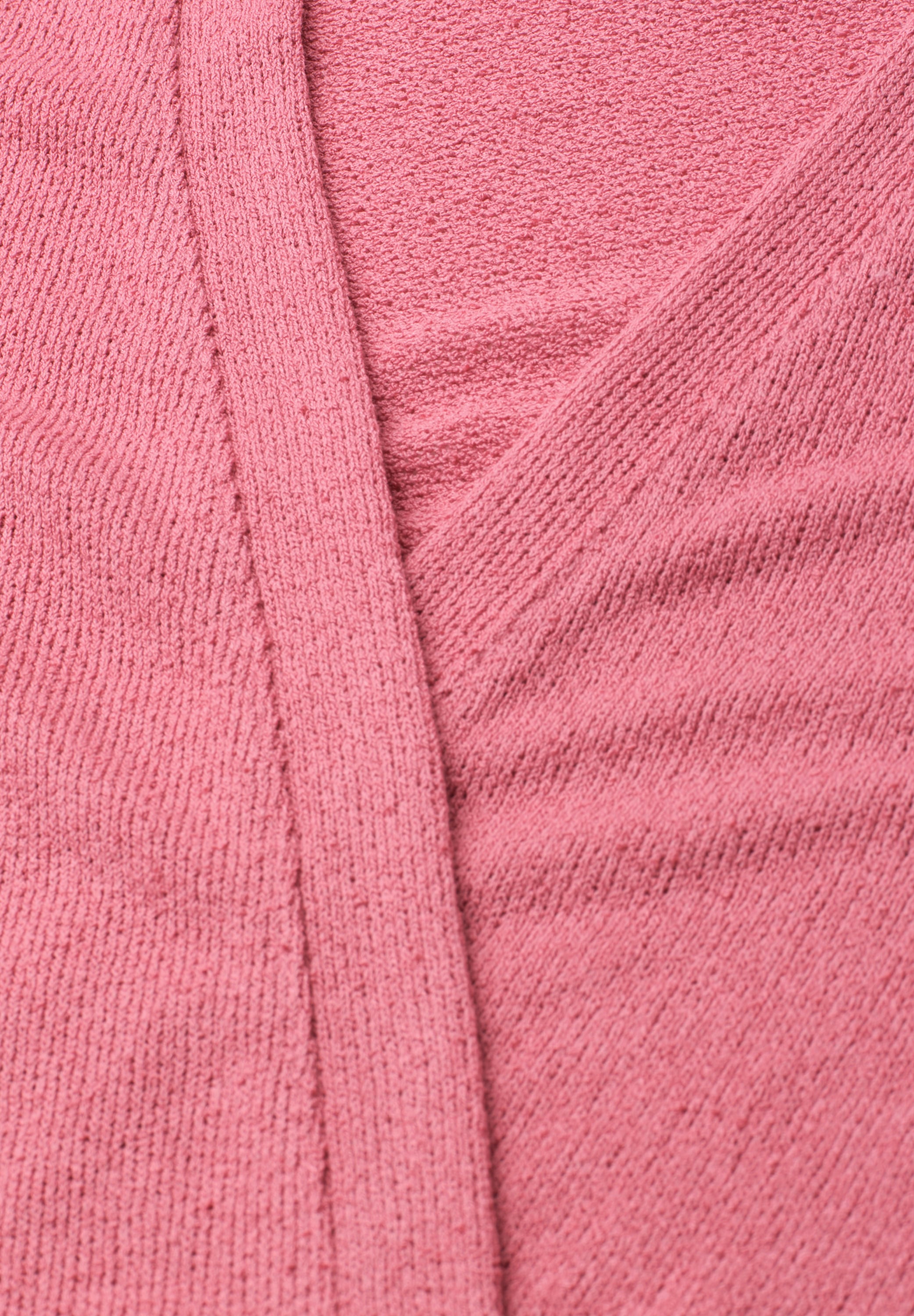 STREET ONE Shirtjacke »Style Nette« unifarben, offen zu tragen, in Strick-Optik