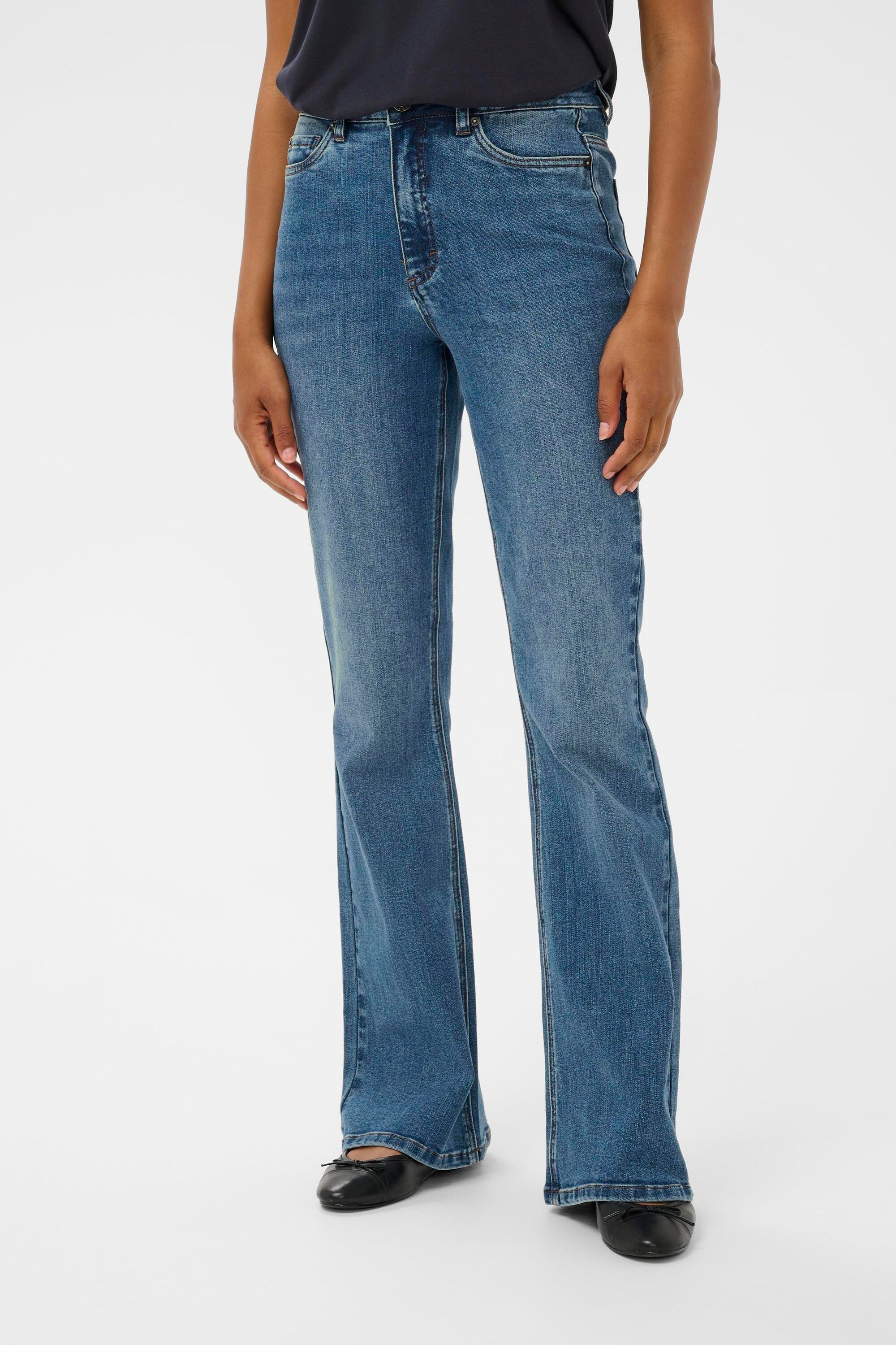 KAFFE Regular-fit-Jeans »Damen Jeans KAforest«