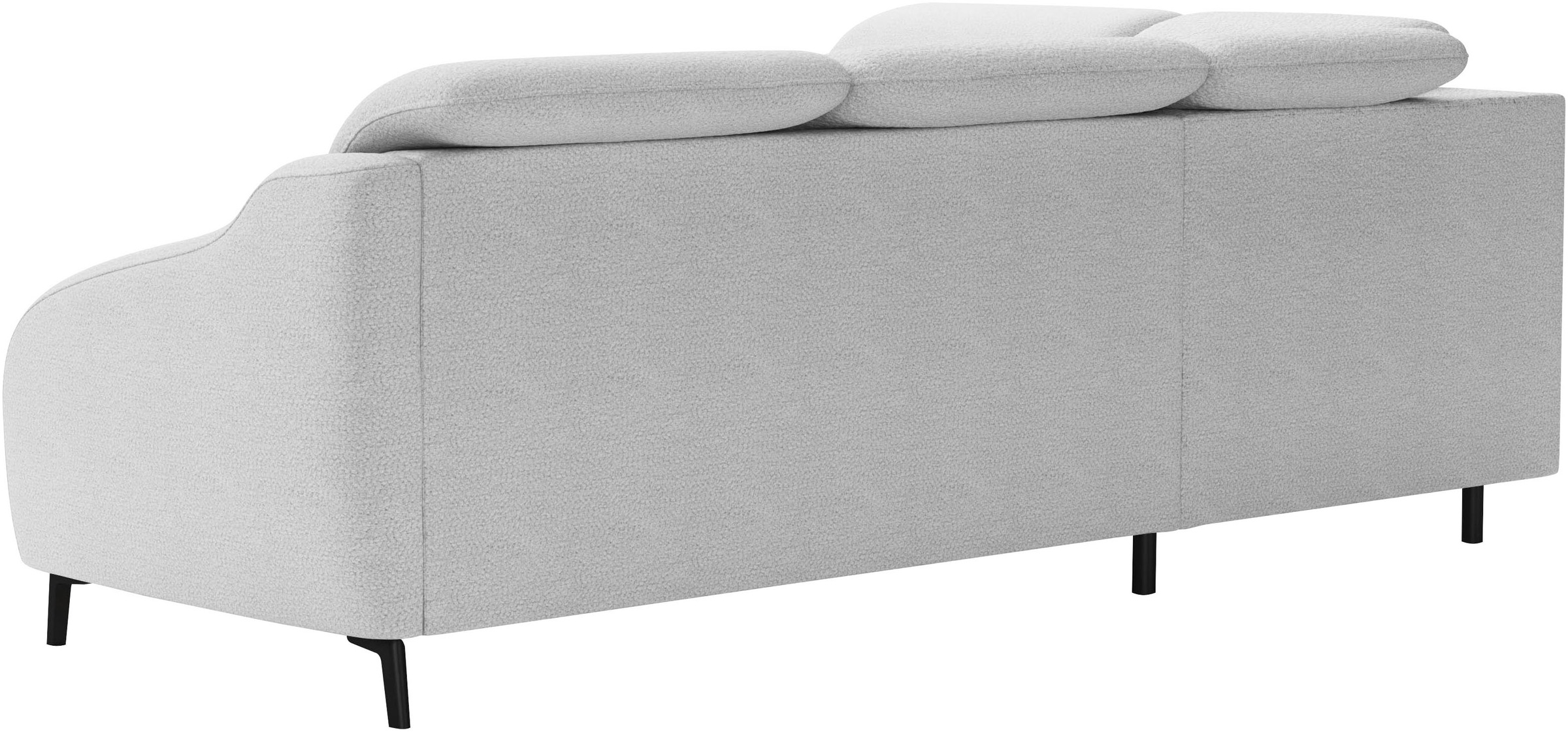 sit&more Ecksofa »Blues L-Form«, wahlweise mit Klapptisch und USB