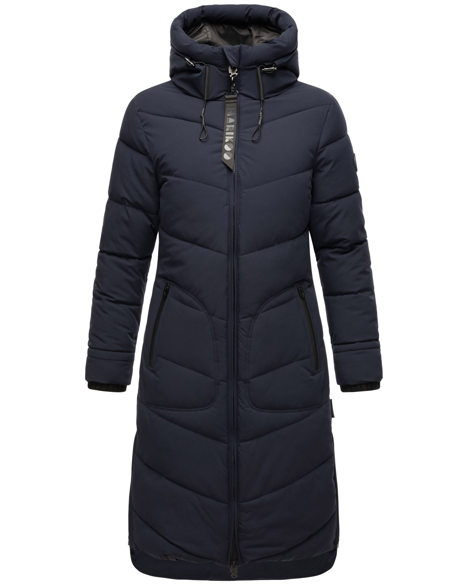 Marikoo Winterjacke »Marikoo Benikoo Damen lange Winterjacke B949«