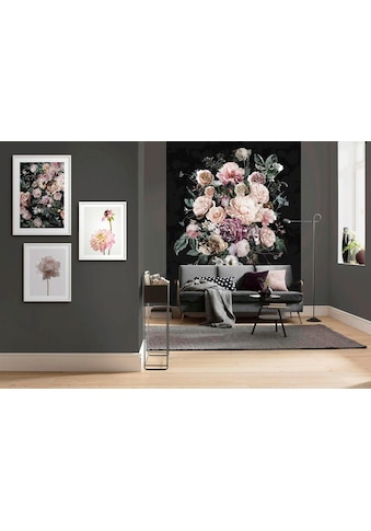 Poster »Rose«, Blumen, (1 St.), Kinderzimmer, Schlafzimmer, Wohnzimmer