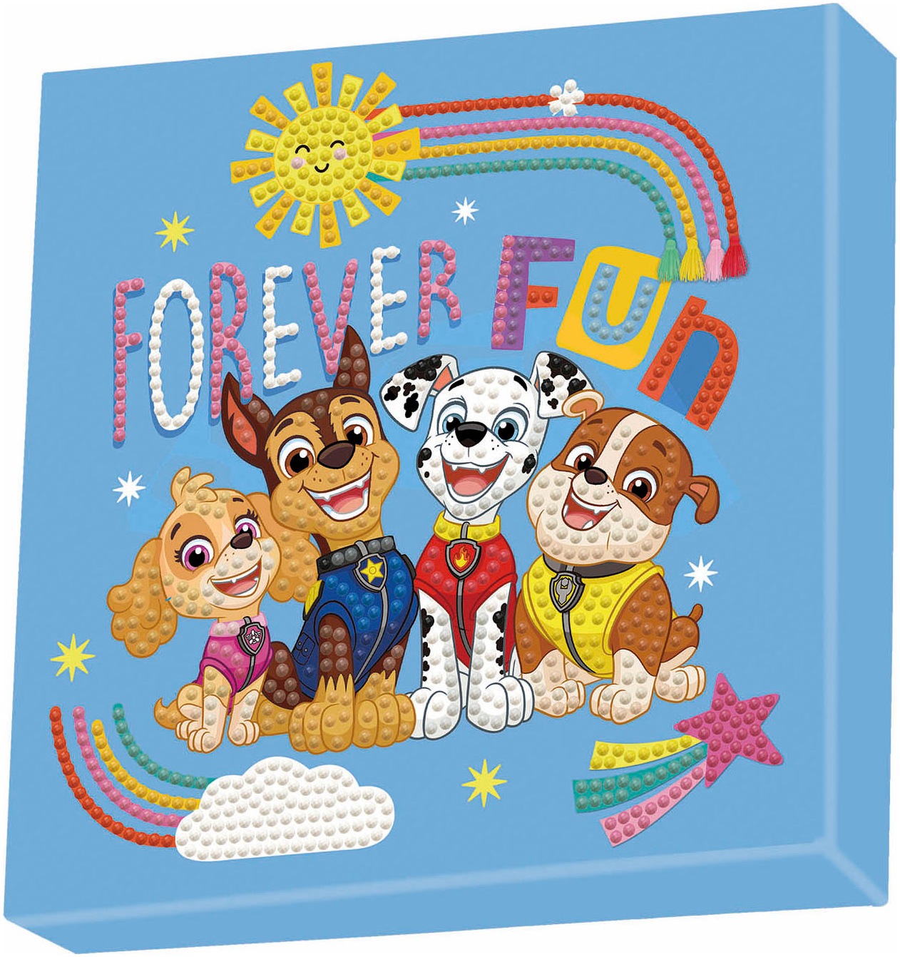 Diamond Dotz Kreativset »Diamond Painting Paw Patrol - Forever Fun«