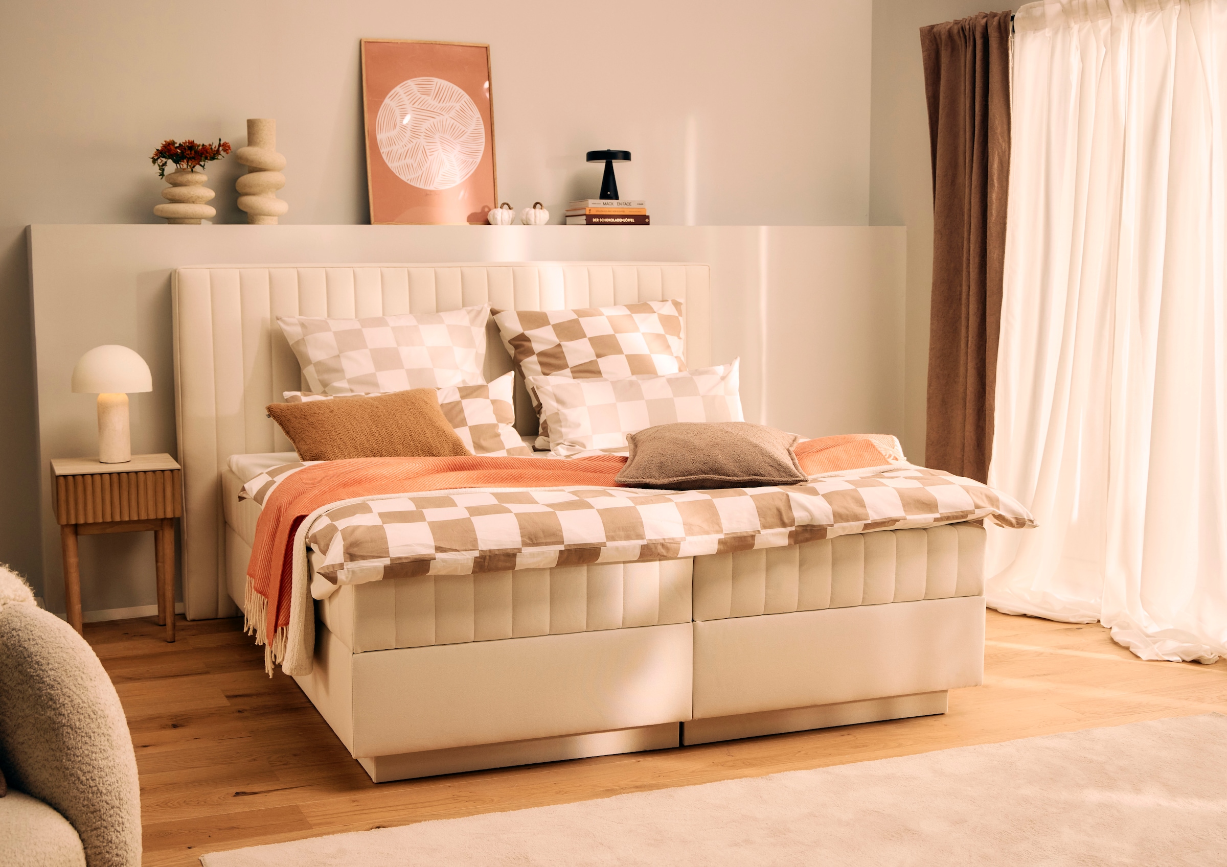 homsy by Ana Johnson Boxbett »Moonio inkl. Bettkasten« erhältlich in verschiedenen Breiten und Härtegraden