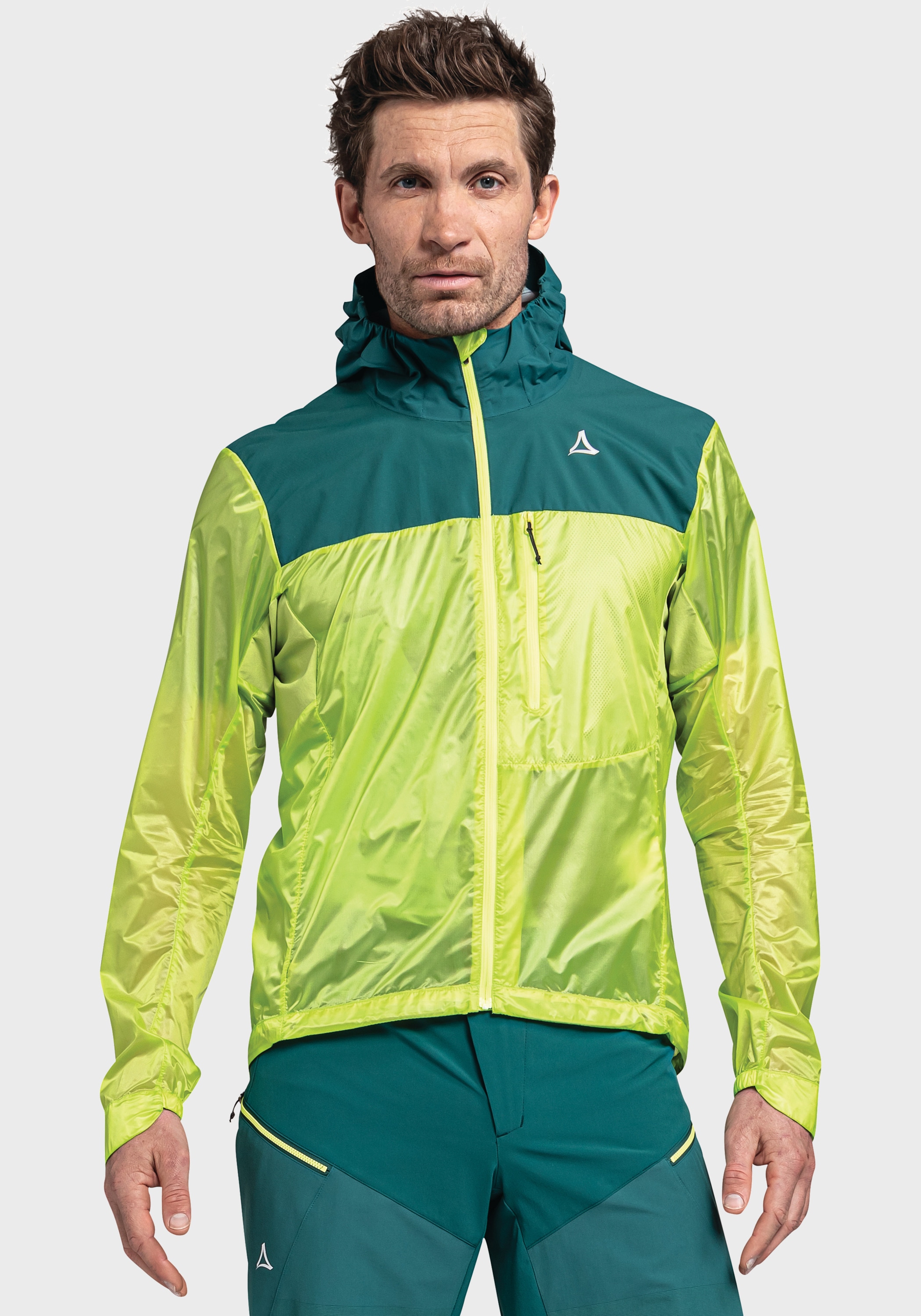 Schöffel Outdoorjacke »Hybrid Jkt Flow Trail M«, mit Kapuze