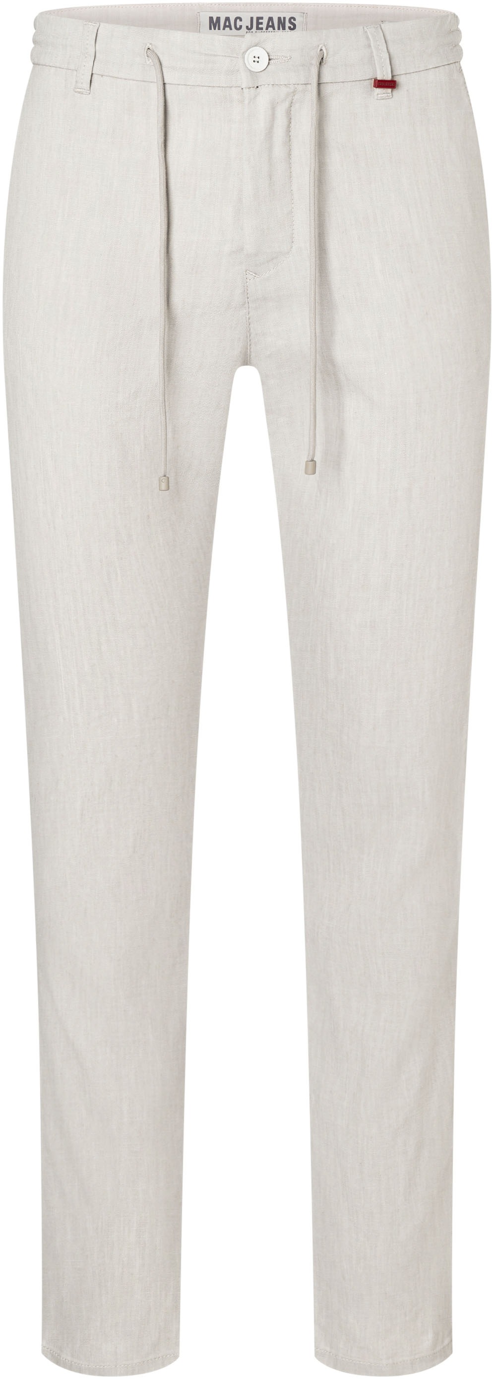 MAC Chinohose »Lennox Sport«  Leinenstruktur