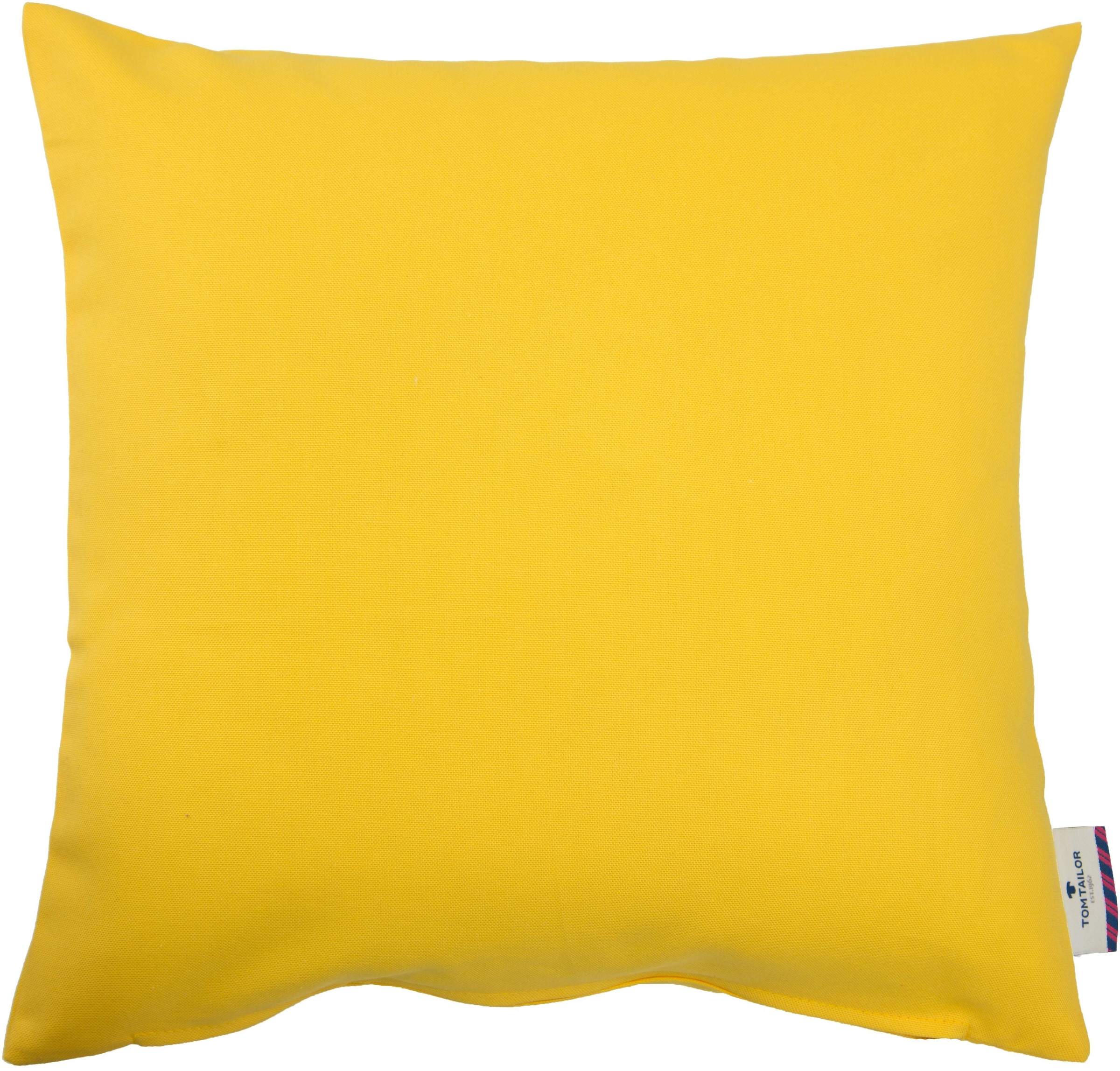 TOM TAILOR HOME Dekokissen »Dove« unifarben, Kissenhüllen ohne Füllung, 2er Pack