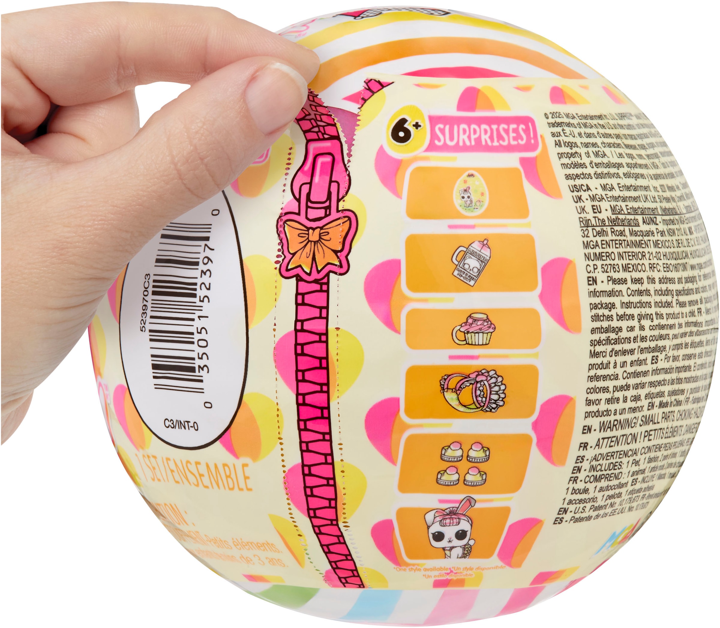 L.O.L. SURPRISE! Anziehpuppe »L.O.L. Surprise Pastel Party Tots - Hops Bunny«