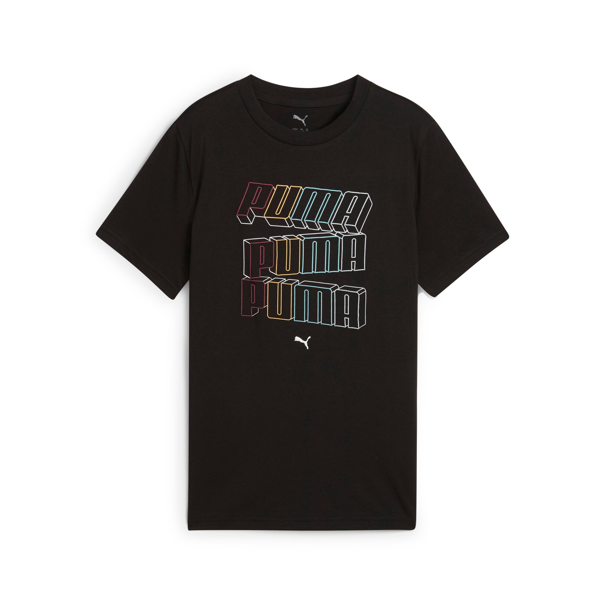 PUMA T-Shirt »ESS LOGO LAB HOG TEE B« für Jugendliche, sportlicher Stil, Kurzarm, Rundhalsausschnitt