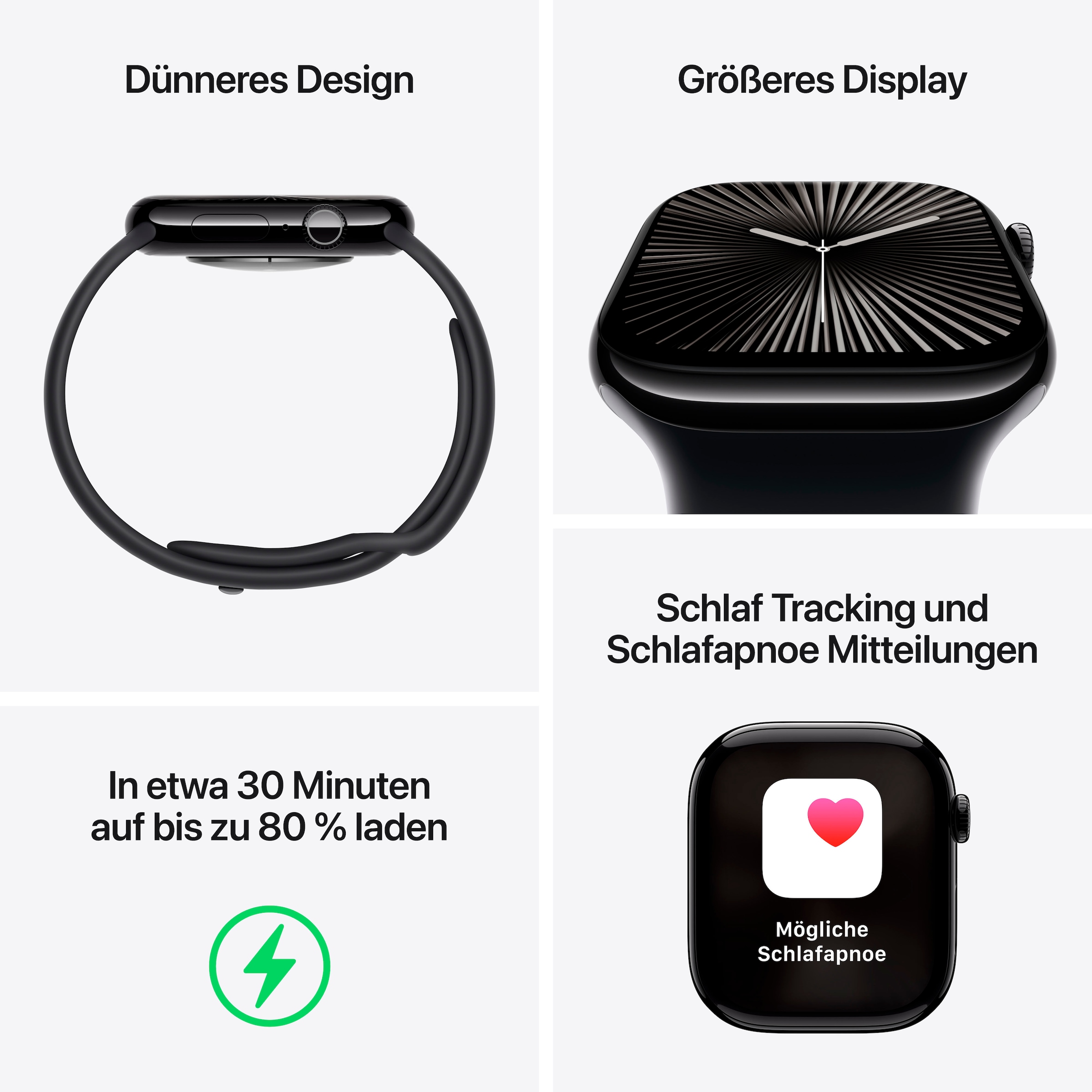 Apple Smartwatch »Watch 10 Titan«, Watch OS 11