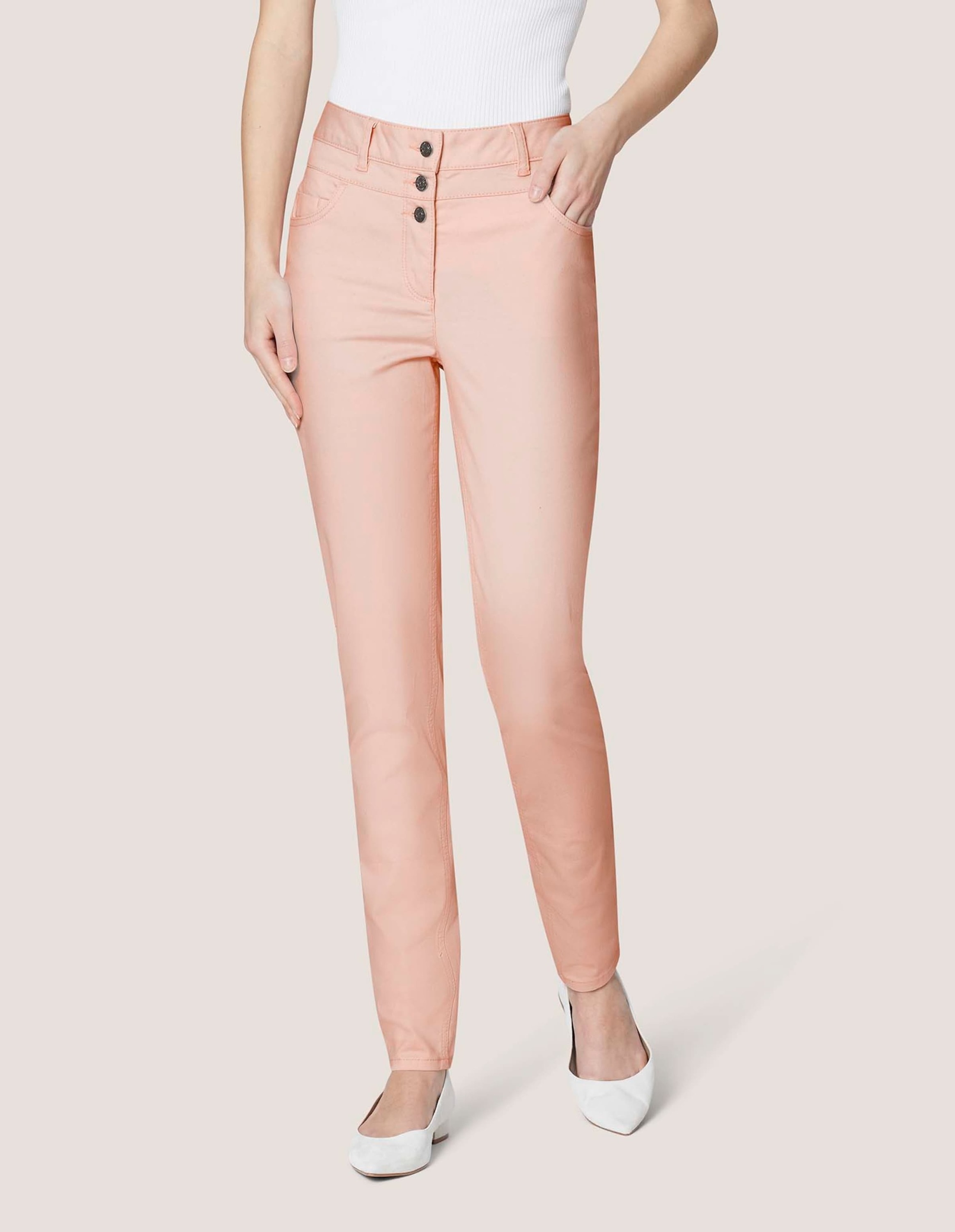 MADELEINE Regular-fit-Jeans »Jeans Highwaist-Jeans aus Power-Stretch«