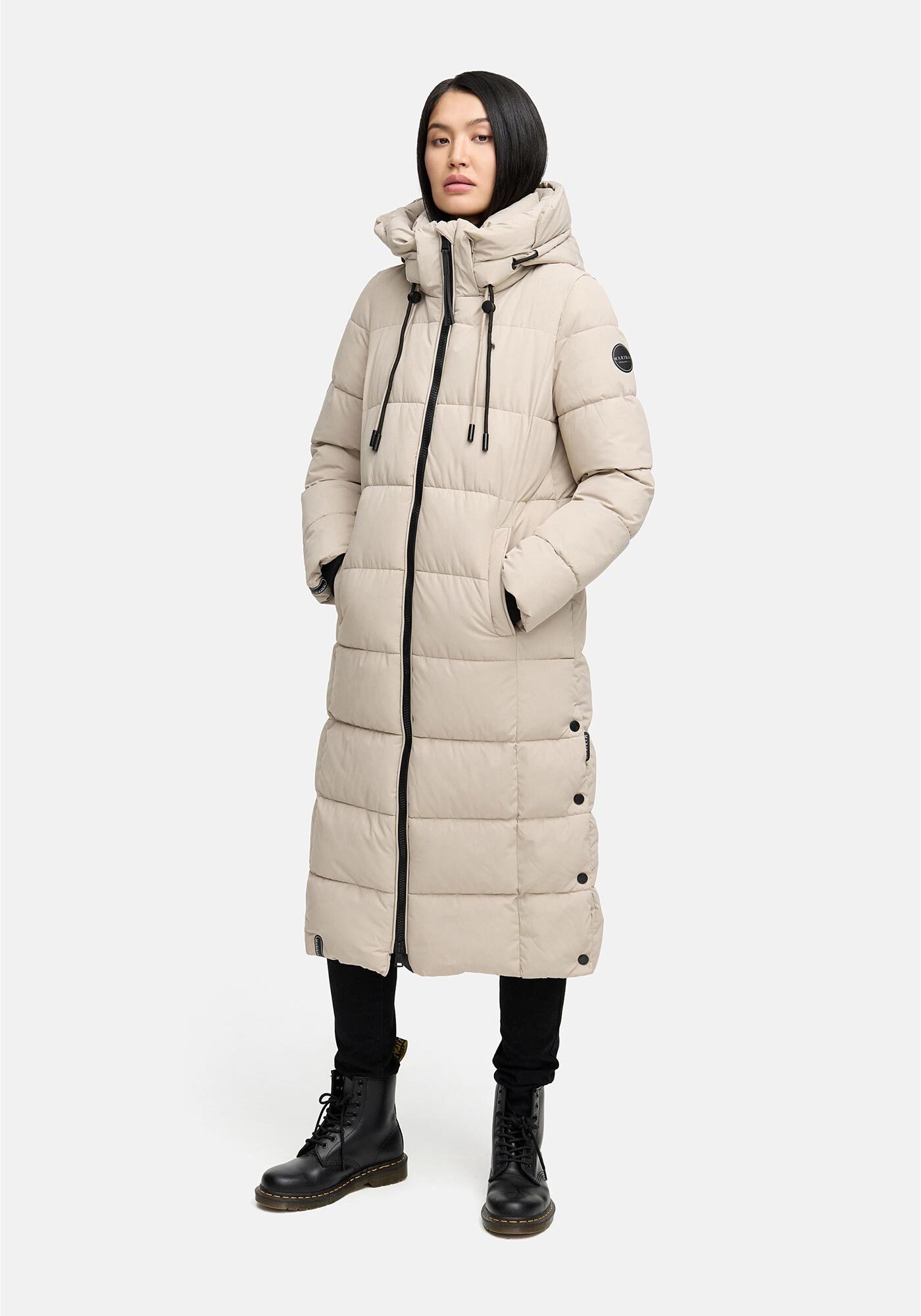Marikoo Winterjacke »Marikoo Nadeshikoo XVI Damen lange Winter Steppjacke B985«