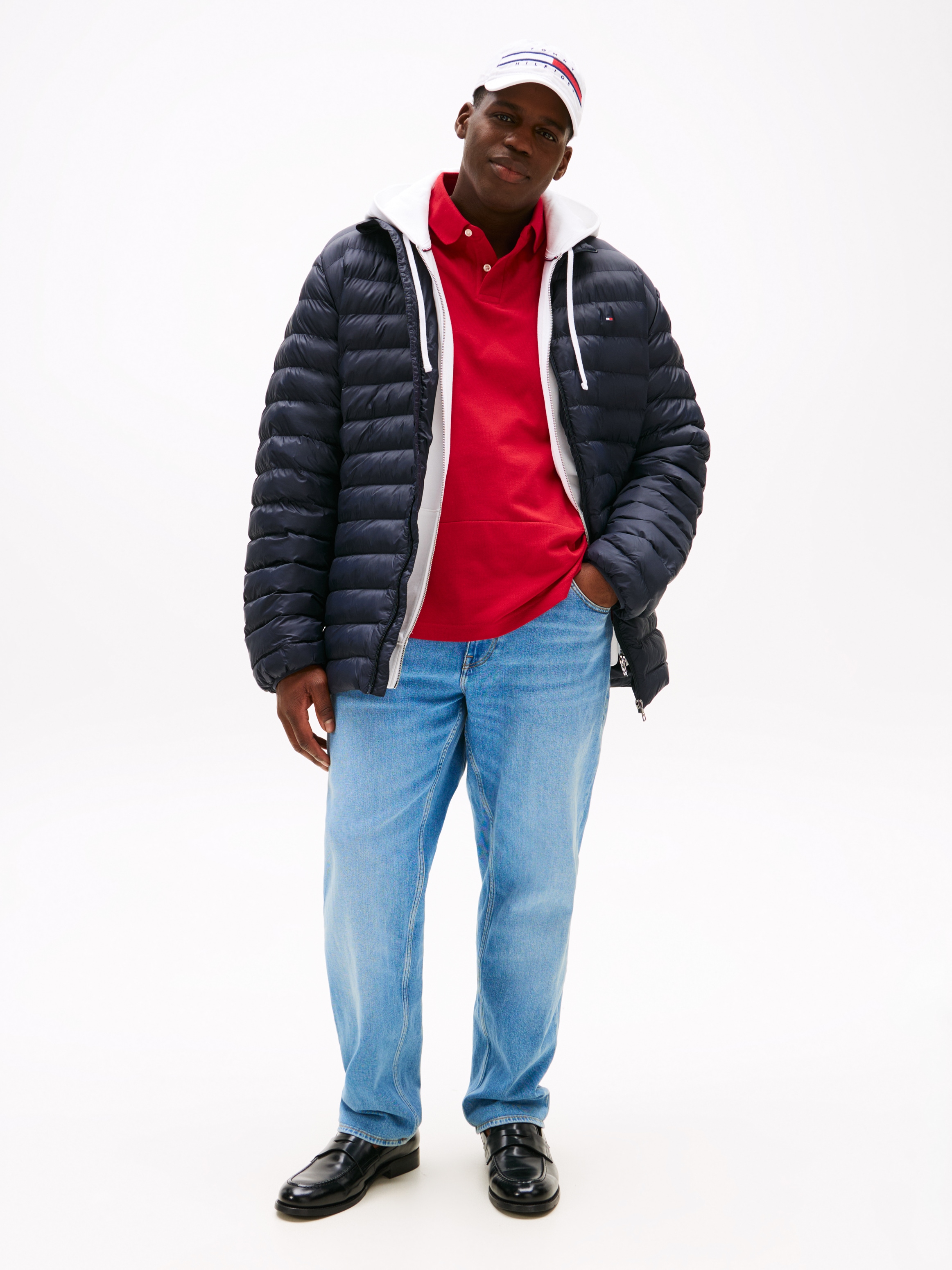 Tommy Hilfiger Big & Tall Steppjacke »BT-CORE PACKABLE RECYCLED JKT-B«, ohne Kapuze, Große Größen