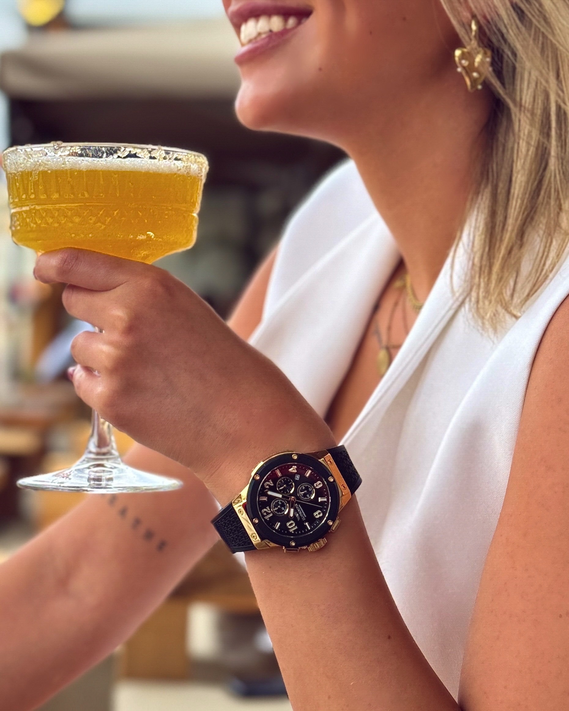 HAEMMER GERMANY Chronograph »WAVE MASTER« Quarzuhr, Armbanduhr, Damenuhr, Herrenuhr, Made in Germany