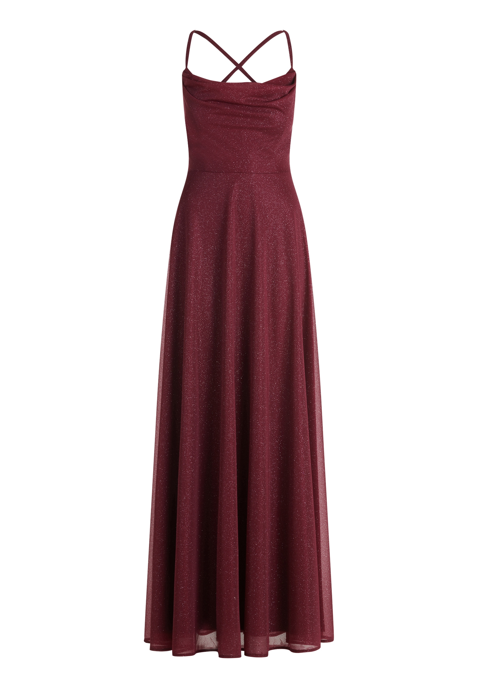 Vera Mont Abendkleid »Abendkleid mit Wasserfallausschnitt«