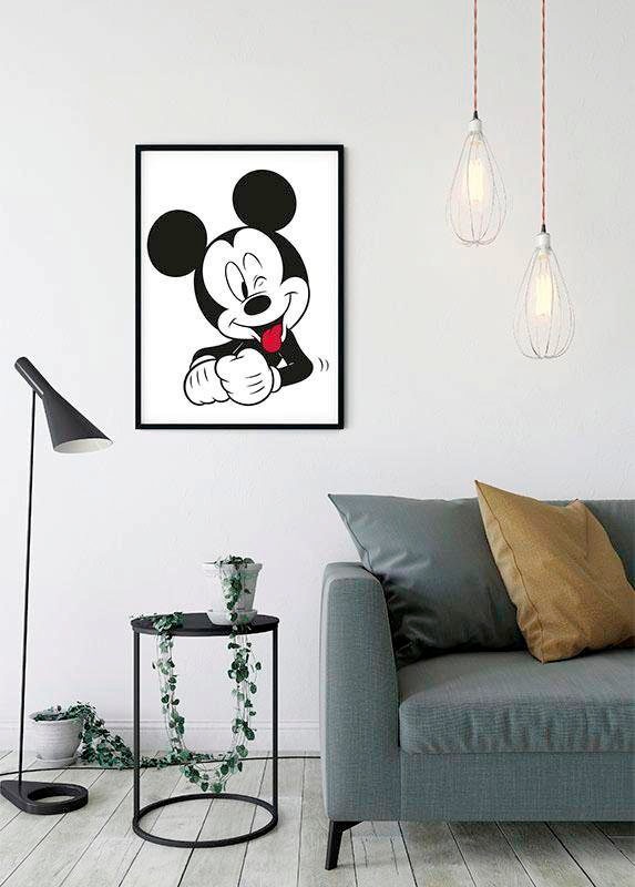 Komar Poster »Mickey Jahren Funny«, Schlafzimmer, Disney, Mouse mit Wohnzimmer | (1 3 Kinderzimmer, Garantie kaufen St.), XXL online