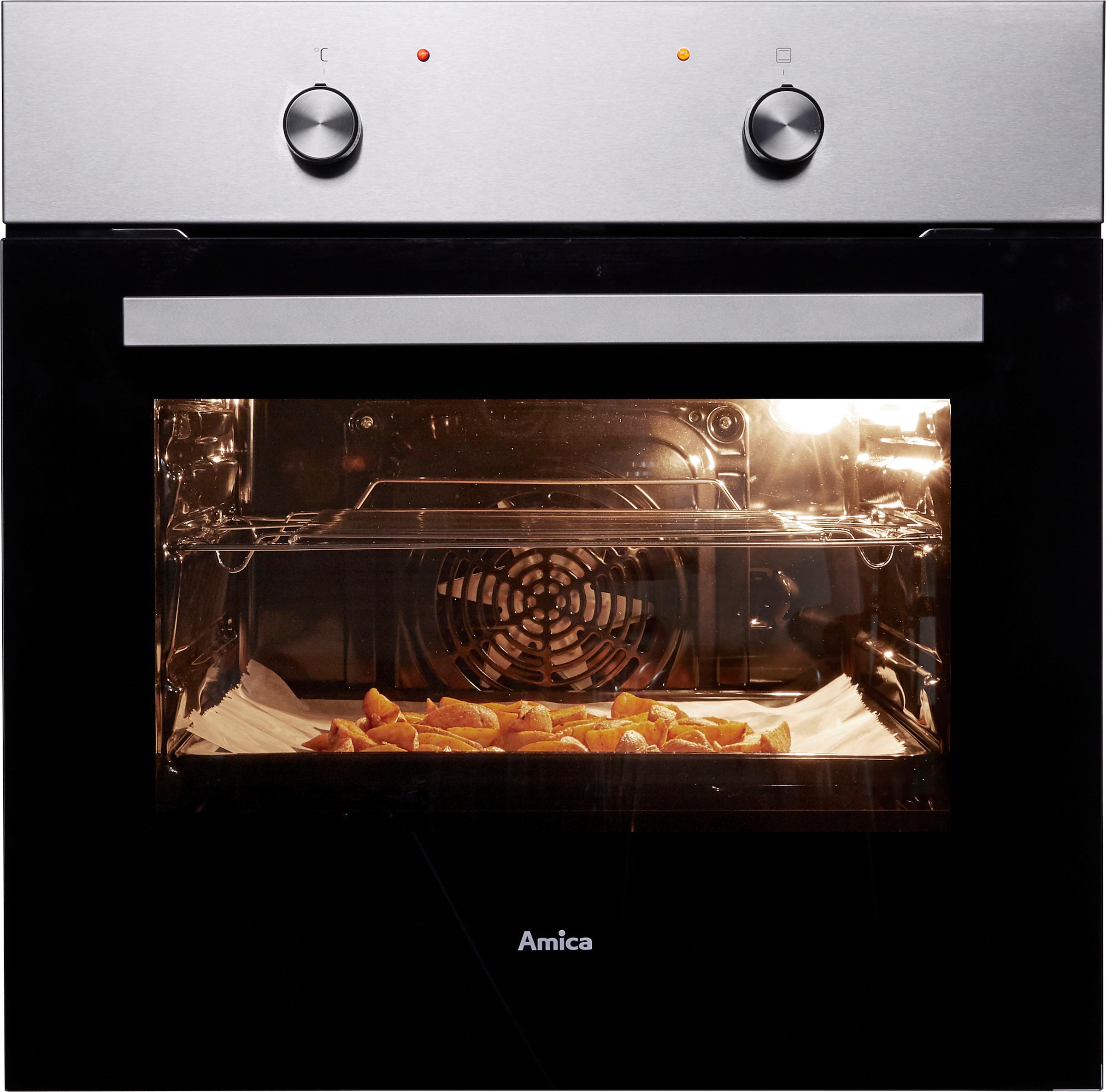 Amica Einbaubackofen  »EB 947 610 E«, Steam Clean, 6 Backofenprogramme inklusive Ober-/Unterhitze