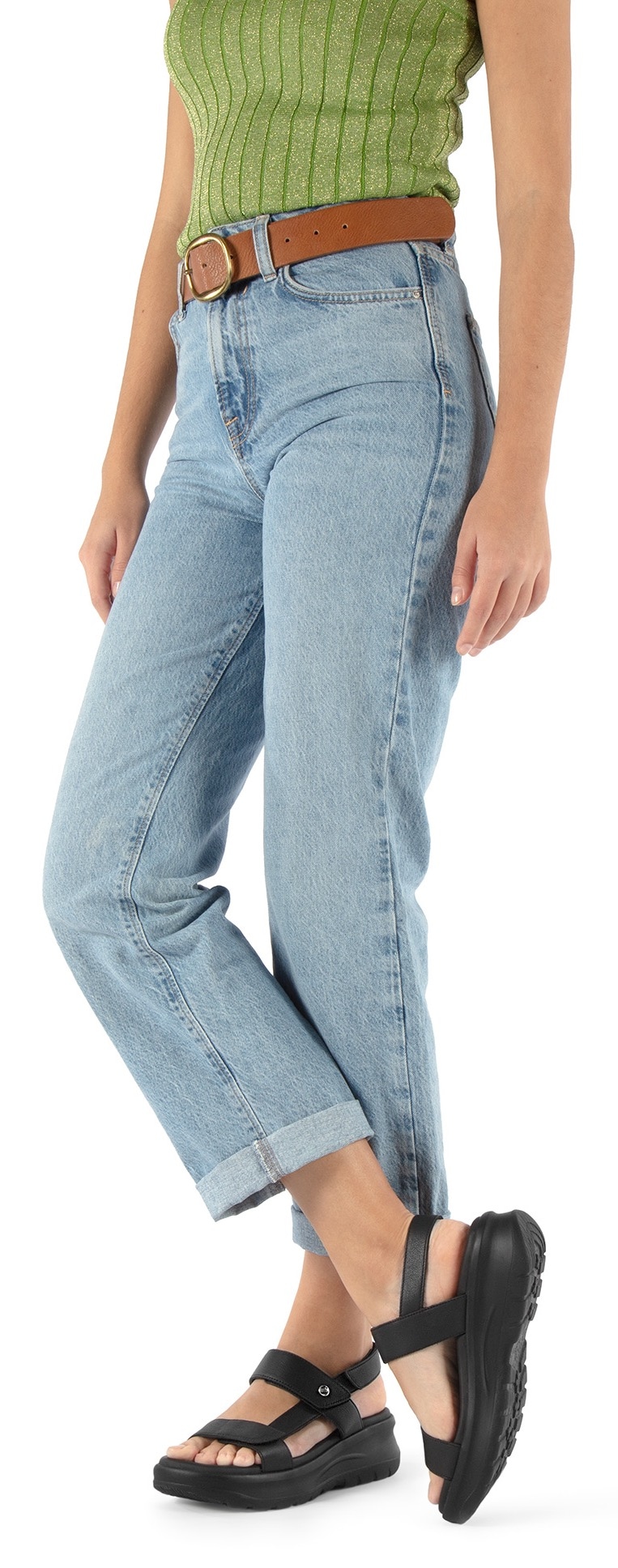 Panama Jack Plateausandale »Noor«, Sandalette, Sommerschuh, Klettschuh mit gepolsterter Innensohle