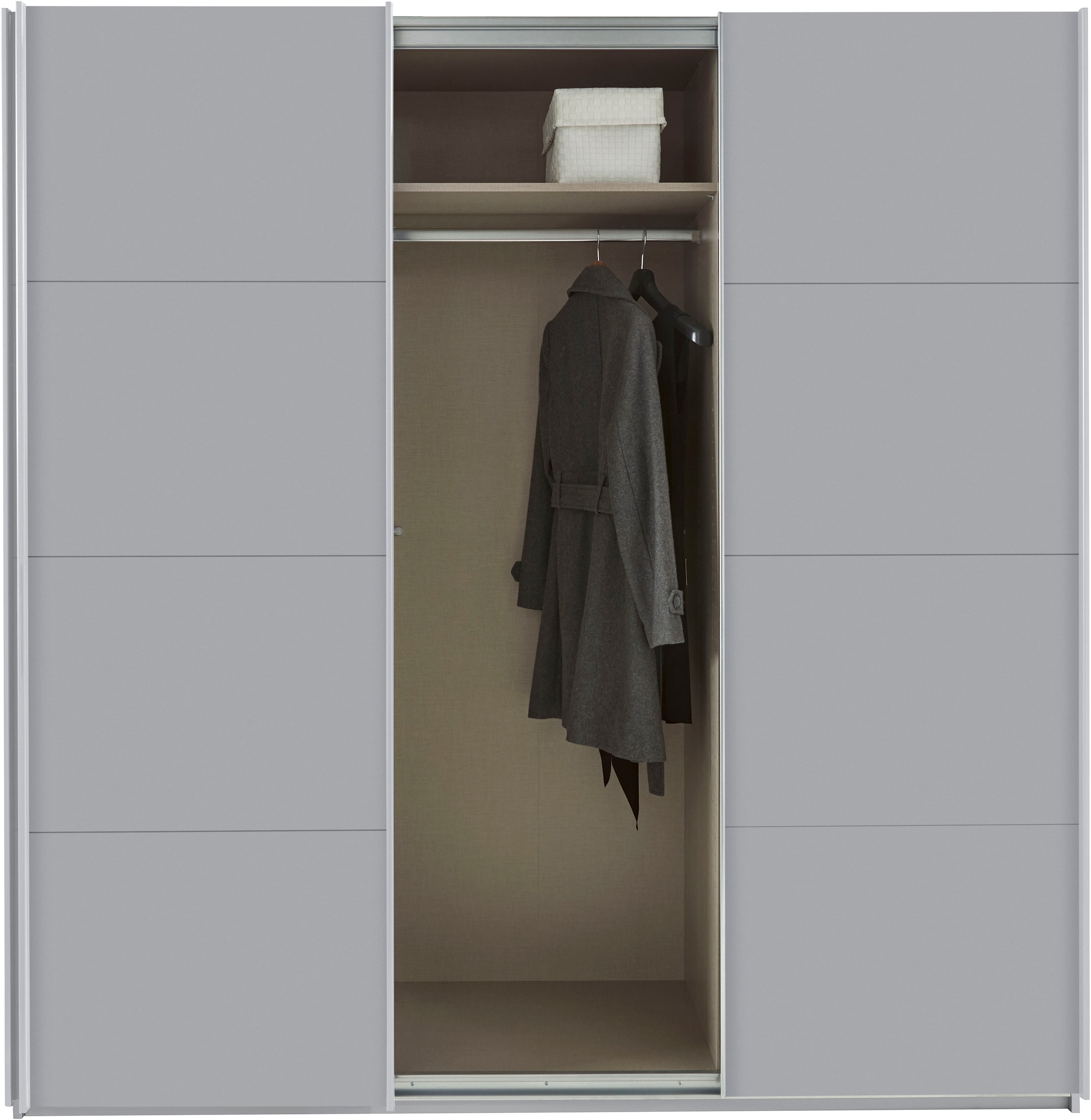 rauch Schwebetürenschrank »Kleiderschrank Schrank Garderobe TOPSELLER OTELI inkl. Inneneinteilung« Breiten 203/271/315/360 cm Höhen 210/229 cm,  mit 3 Innenschubladen sowie zusätzlichen Einlegeböden MADE IN GERMANY