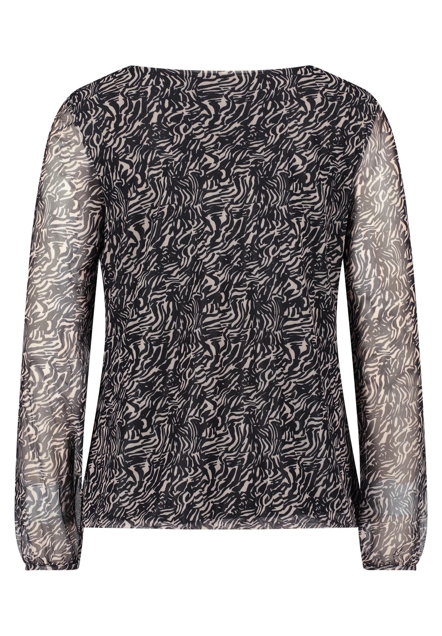 Betty&Co Langarmshirt »Blusenshirt mit Raffung«