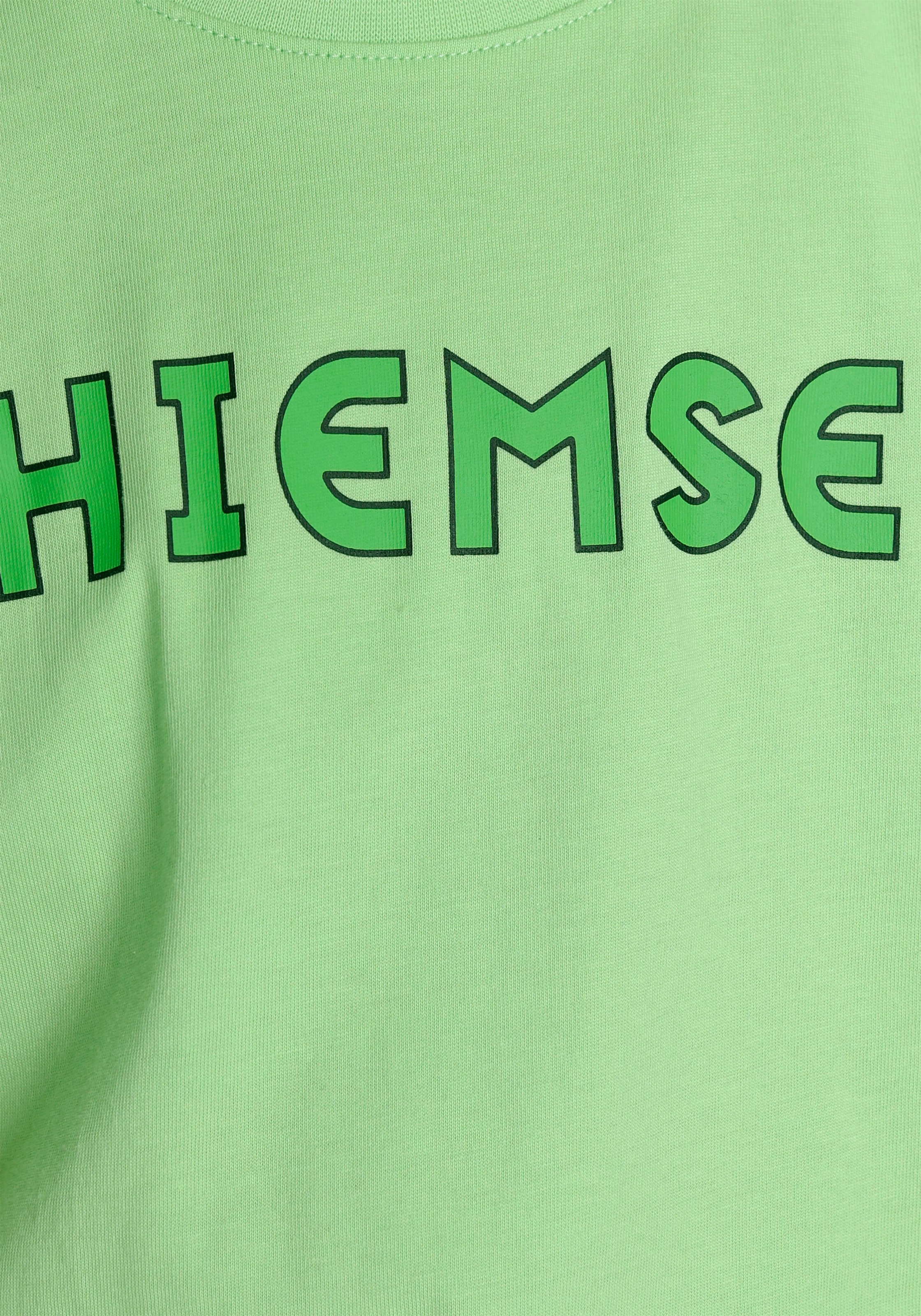 mit »BASIC«, Logo-Druck bei T-Shirt Chiemsee