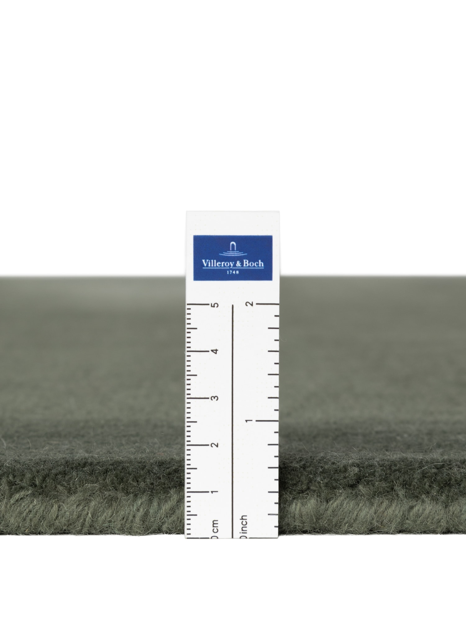 Villeroy & Boch Teppich »Wollteppich Kari« rechteckig 17 mm Höhe Handgewebt, Wolle, Bordüre, Einfarbig, Läufer, Wohnzimmer, Modern