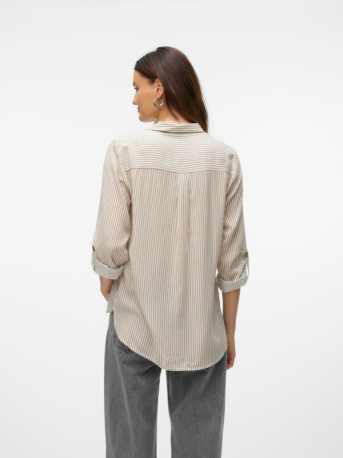 Vero Moda Hemdbluse »VMBUMPY L/S SHIRT NEW WVN GA NOOS«