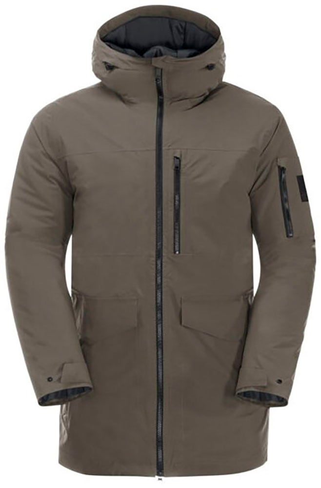 Jack Wolfskin Funktionsparka »KOENIGSBAU«, mit Kapuze, Winterjacke mit Kunstfaserfüllung