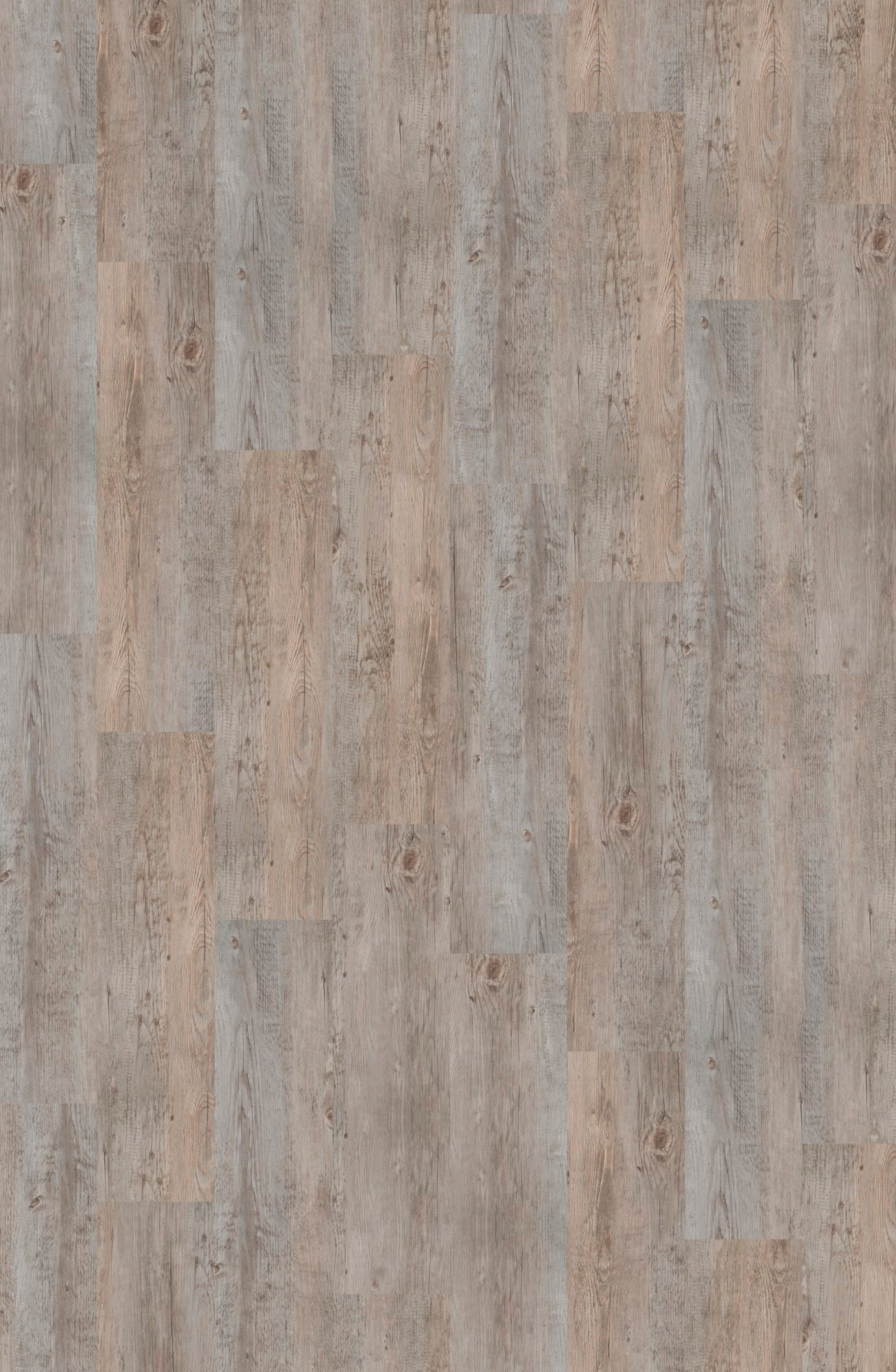 Infloor Teppichfliese »Velour Holzoptik Vintage grau«, rechteckig, 14 Stück,  4 m², 25 x 100 cm, selbsthaftend, für Stuhlrollen geeignet | Kurzflor-Teppiche