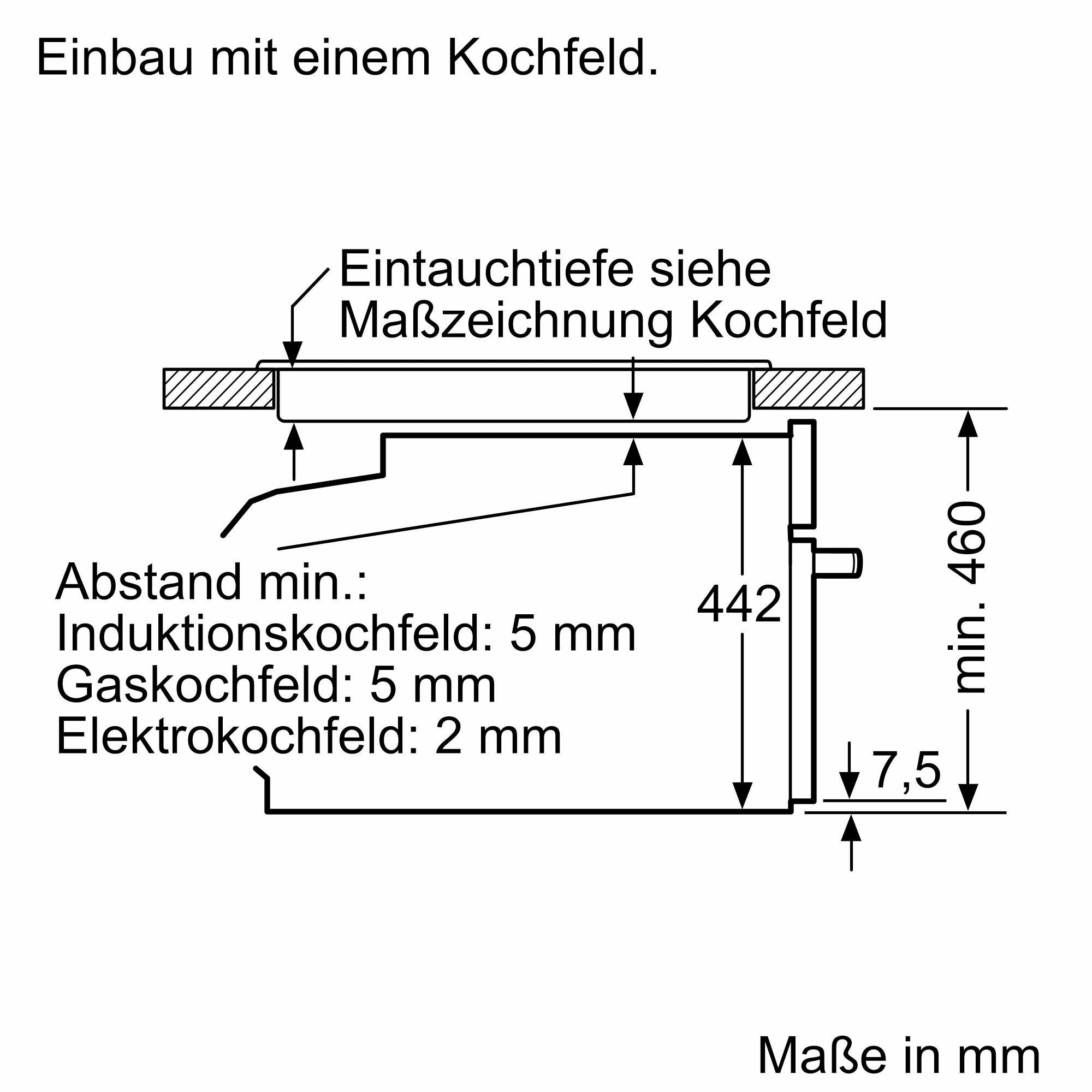 Constructa Backofen »CC4M61063« mit Teleskopauszug nachrüstbar mit Hydrolyse