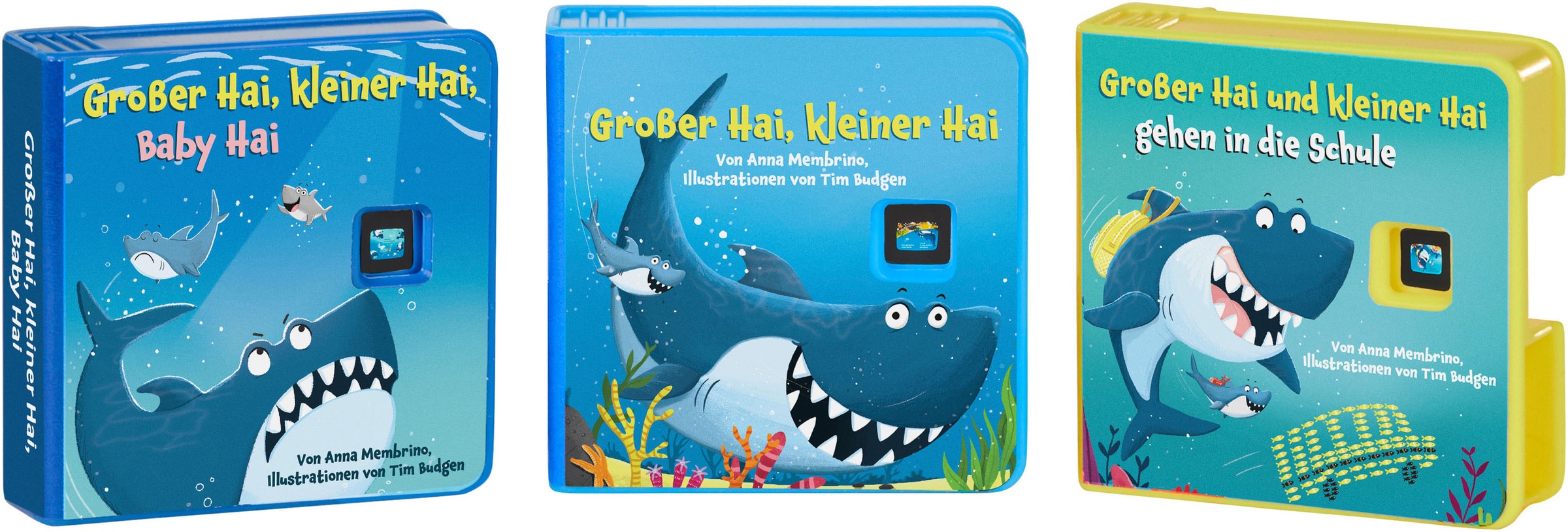 Little Tikes® Hörspielkassette »Story Dream Machine, Großer Hai, Kleiner Hai Familien-Kollektion« passend für Story Dream Machine