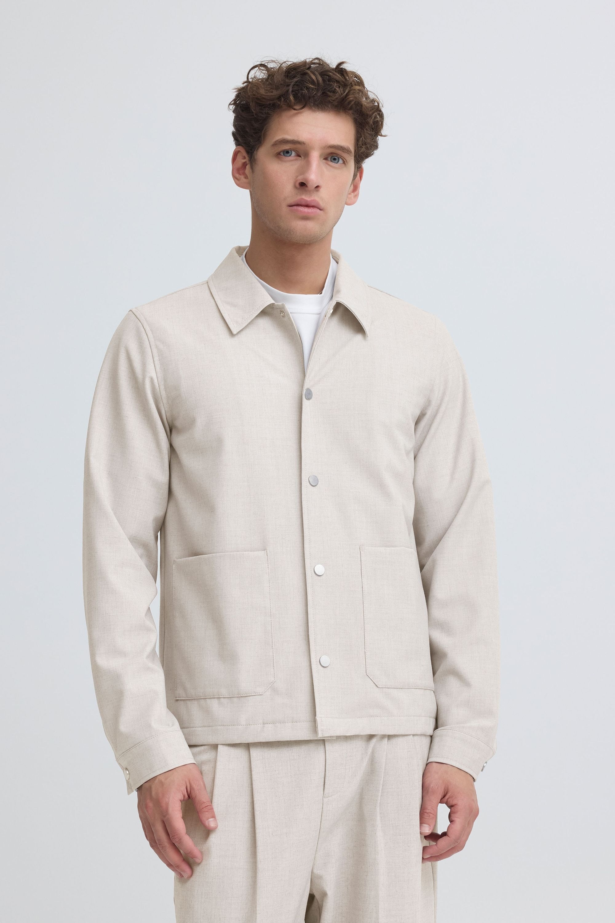 Casual Friday Hemdjacke »Hemdjacke CFValer Stretch«